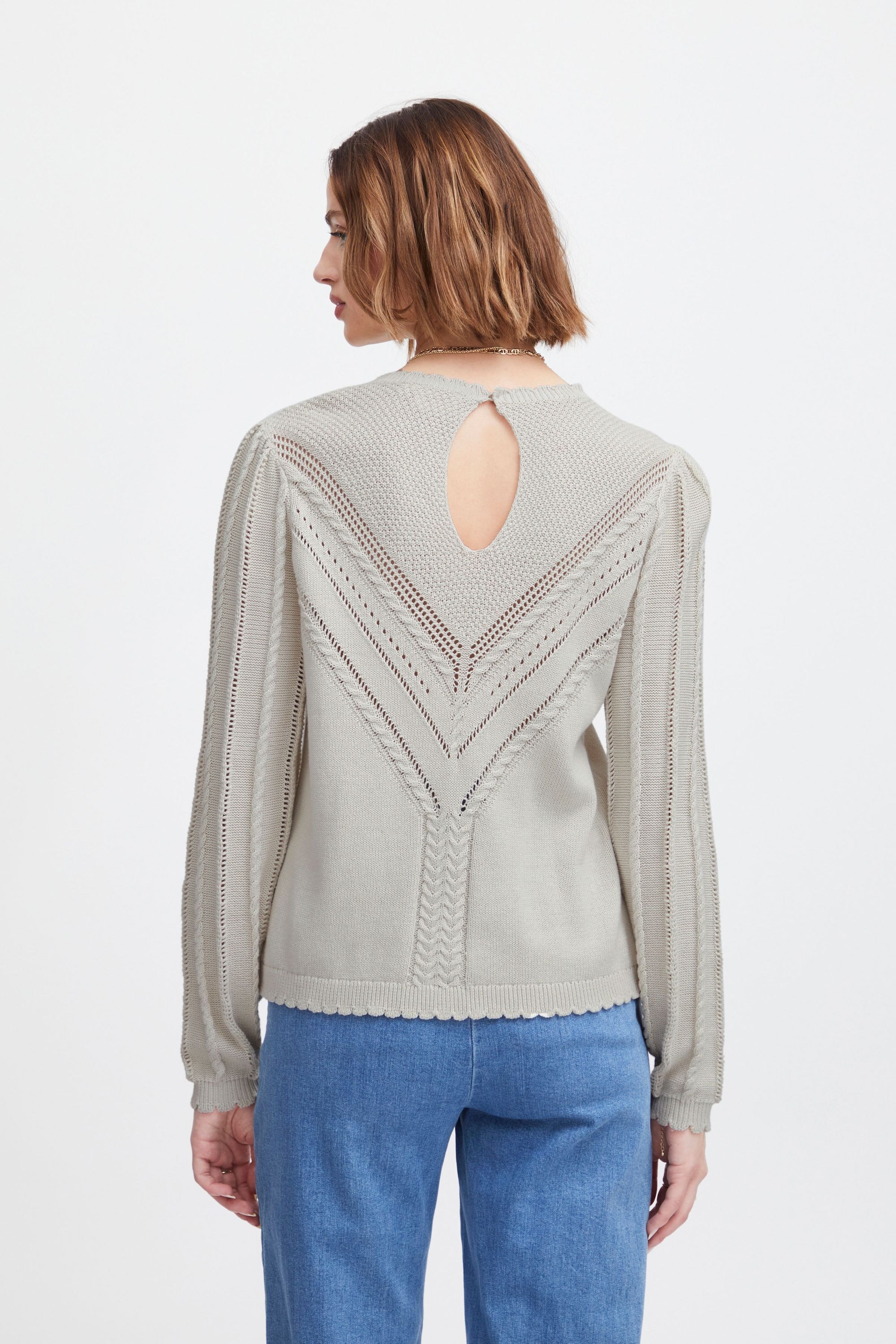 ATELIER RÊVE Strickfleece-Pullover »Strickpullover IRMadele«