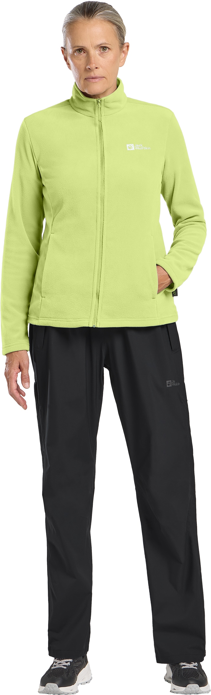 Jack Wolfskin Fleecejacke »TAUNUS«, leichter, dehnbarer, atmungsaktiver Midlayer
