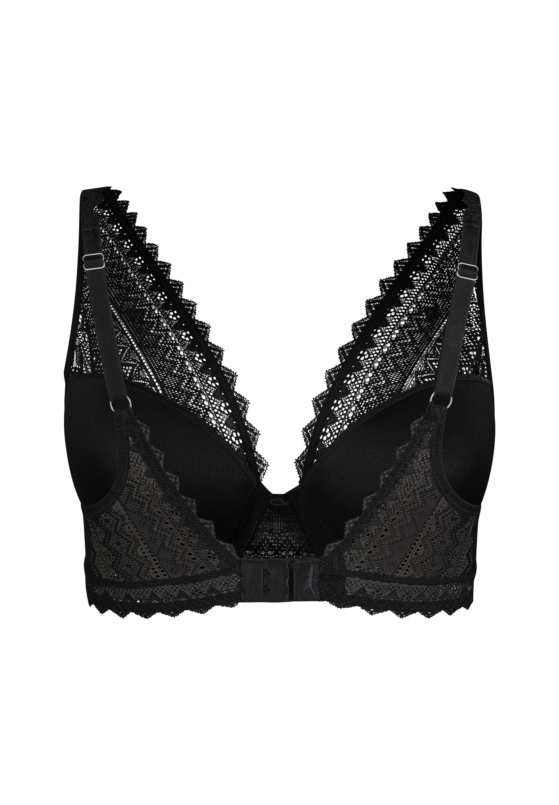 Skiny Triangel-BH »Initialace« mit Bügel, Spitze über den Cups, gepolstert