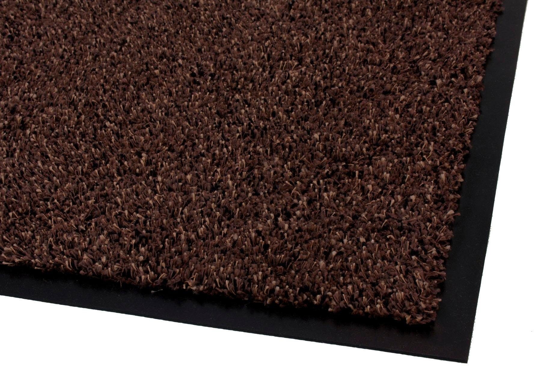 Primaflor-Ideen in Textil Fußmatte »FLEXI, Made in Belgium«, rechteckig, 9 mm Höhe, Schmutzfangmatte, In- und Outdoor geeignet, waschbar