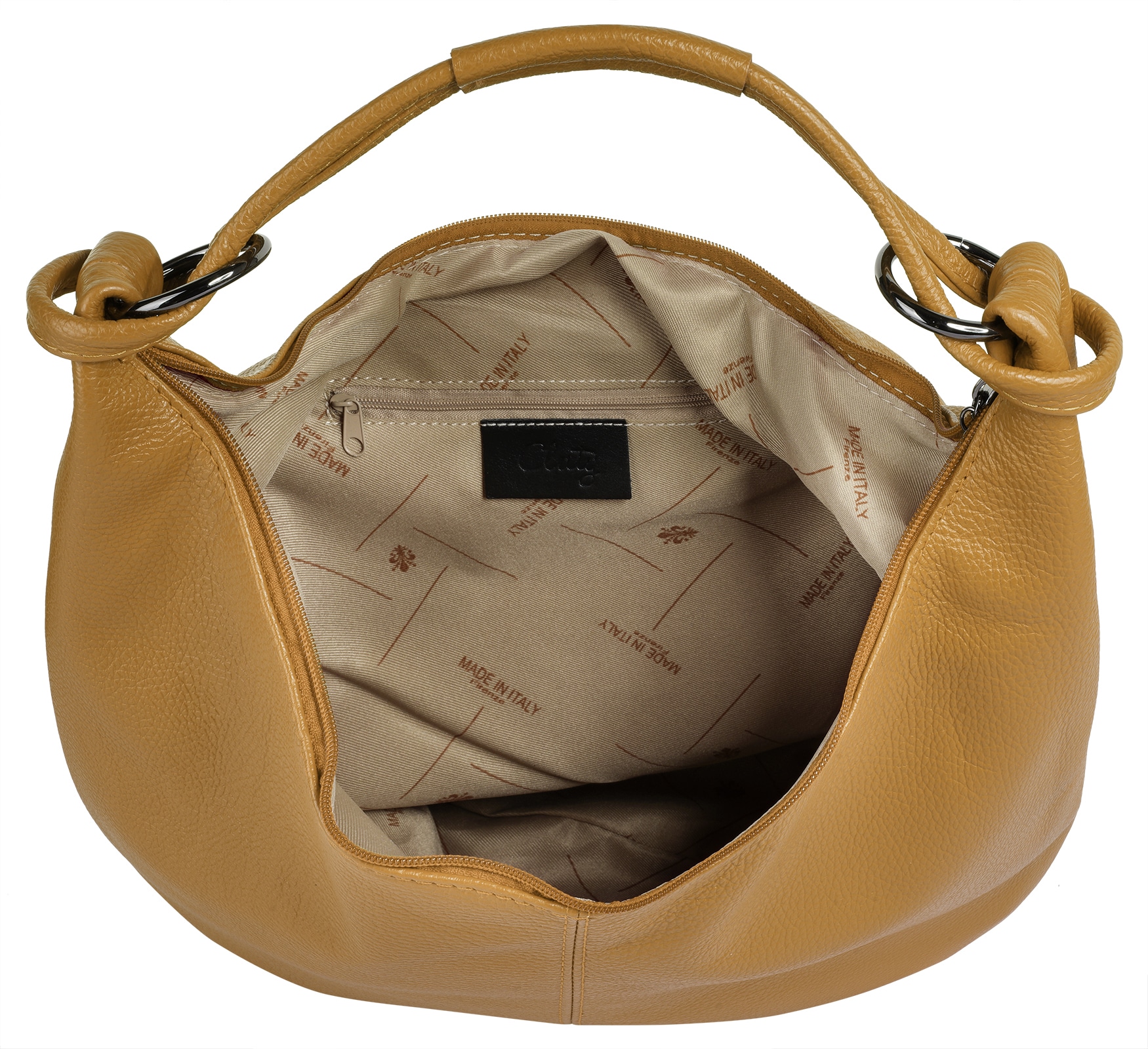 Cluty Shopper, echt Leder, Made in Italy