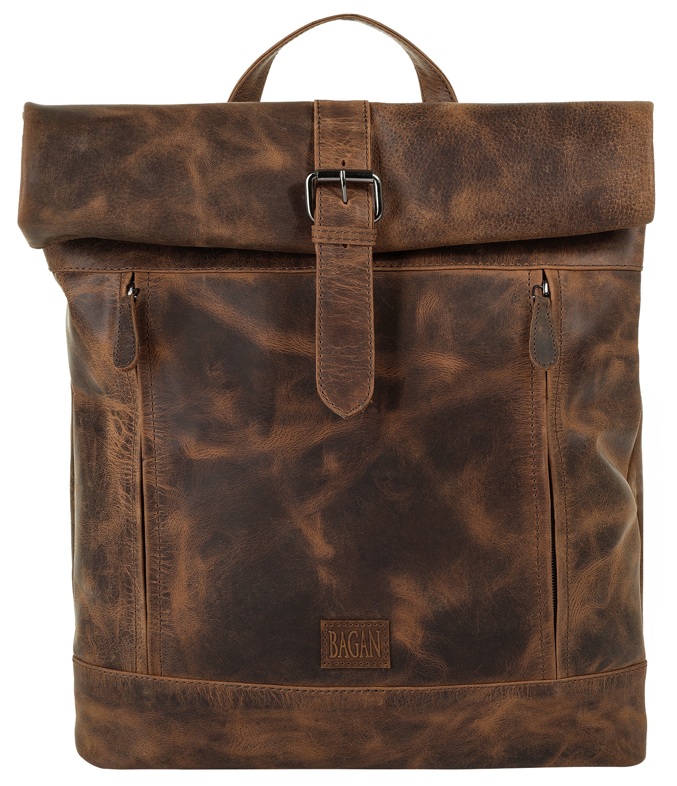 Bagan Cityrucksack, echt Leder