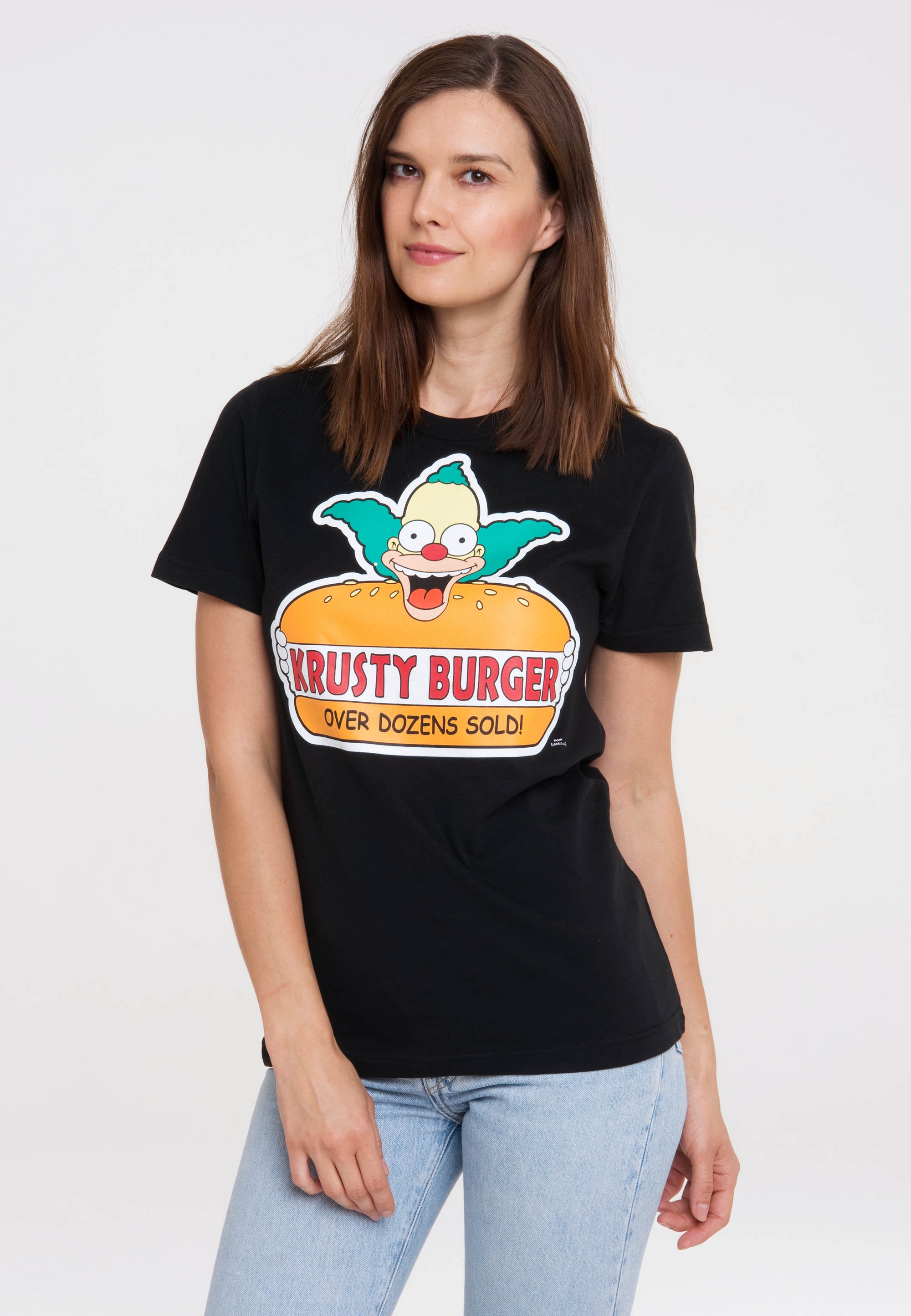 T-Shirt »Simpsons - Krusty, der Clown«, mit lizenziertem Print