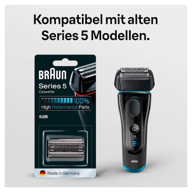 Braun Ersatzscherteil »Series 5 52B«, kompatibel mit Series 5 Rasierern  günstig kaufen | BAUR