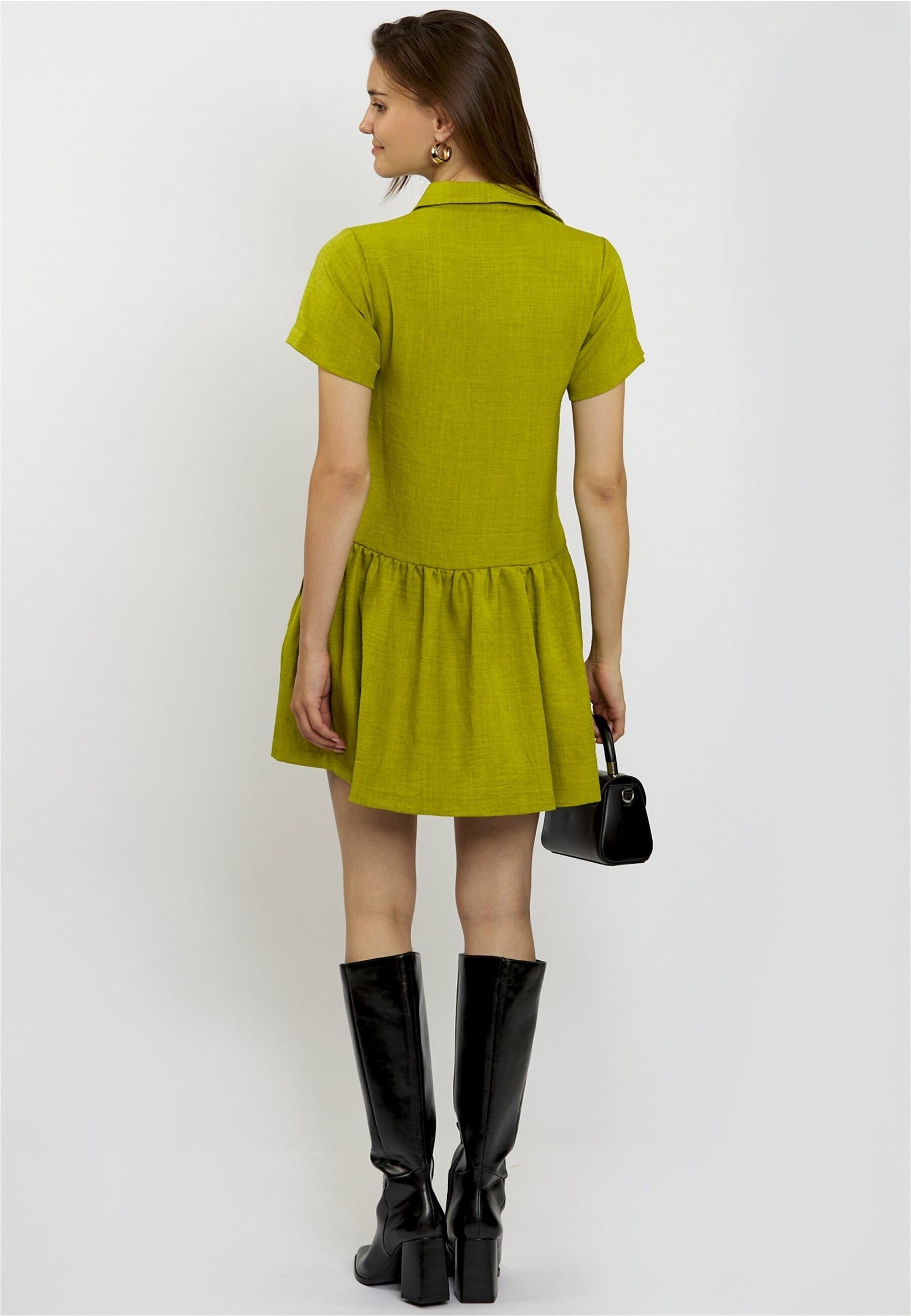 freshlions Jerseykleid »Corin«, im kurzen Schnitt