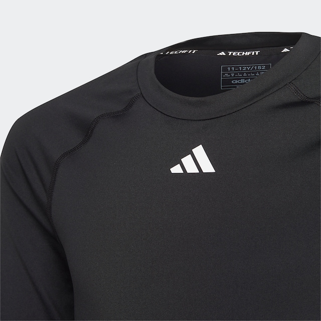 adidas Sportswear Funktionsshirt »AEROREADY TECHFIT KIDS LONGSLEEVE« auf  Rechnung online bestellen | BAUR