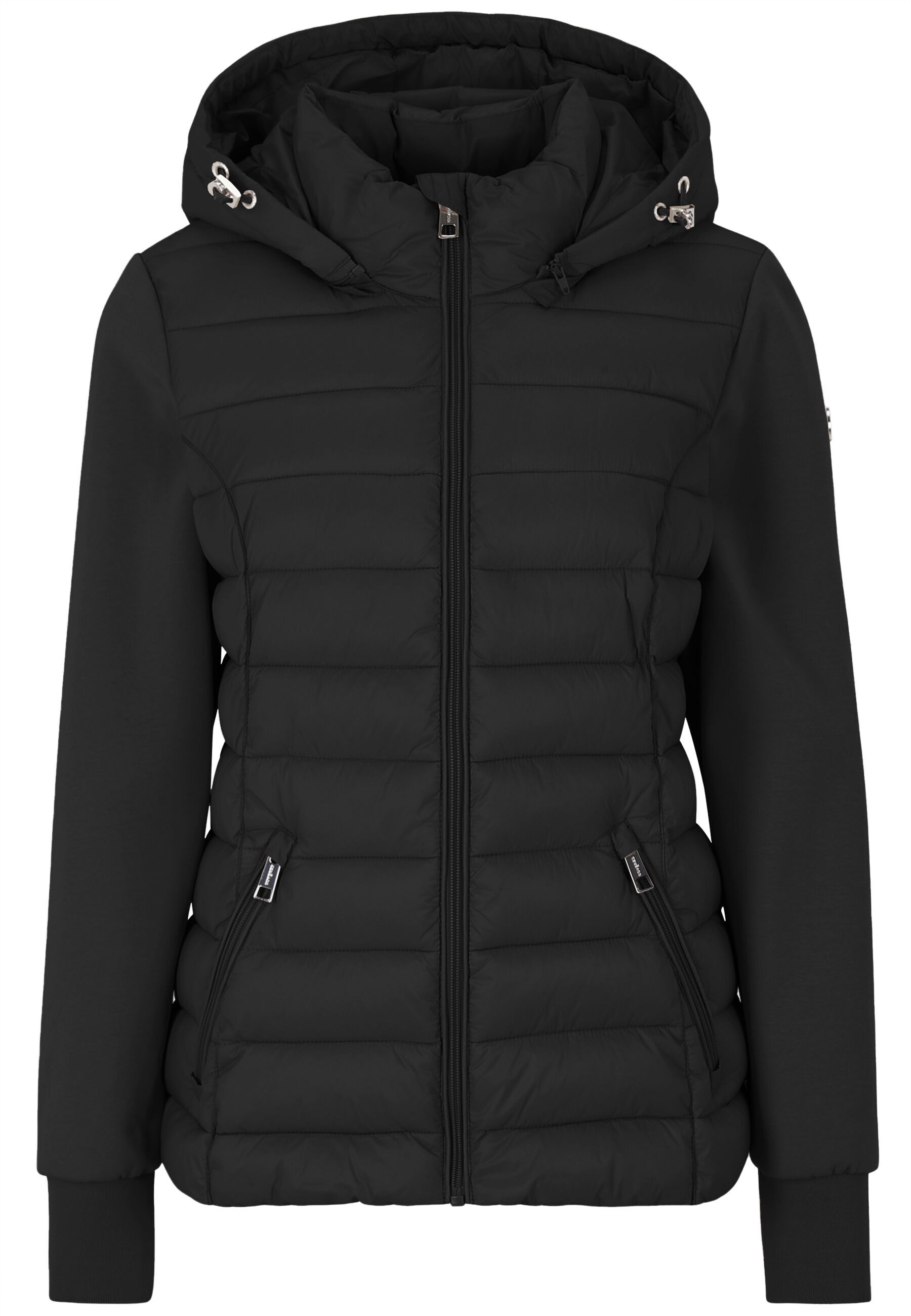 New View Steppjacke "Sophia" mit Kapuze mit weitenregulierbarer Kapuze