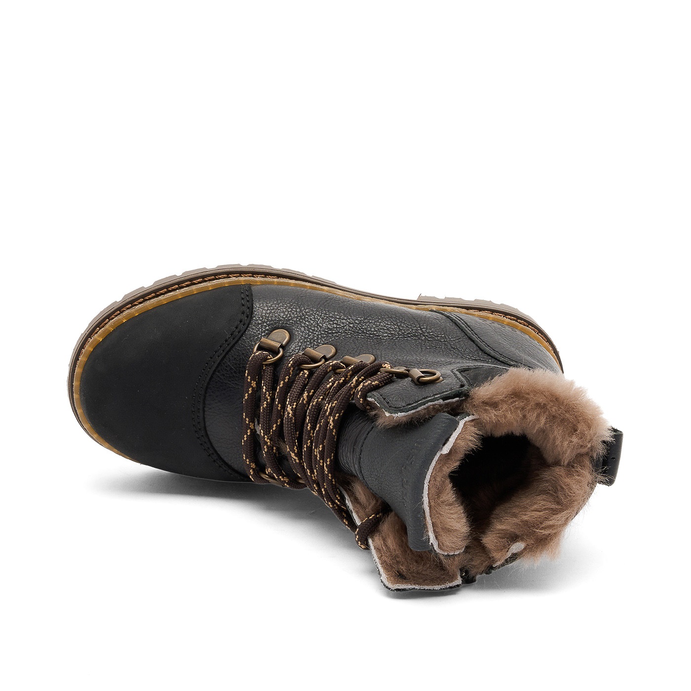 Bisgaard Winterboots »gert lamb«  Winterstiefelette, Schnürboots mit Lammwoll-Futter