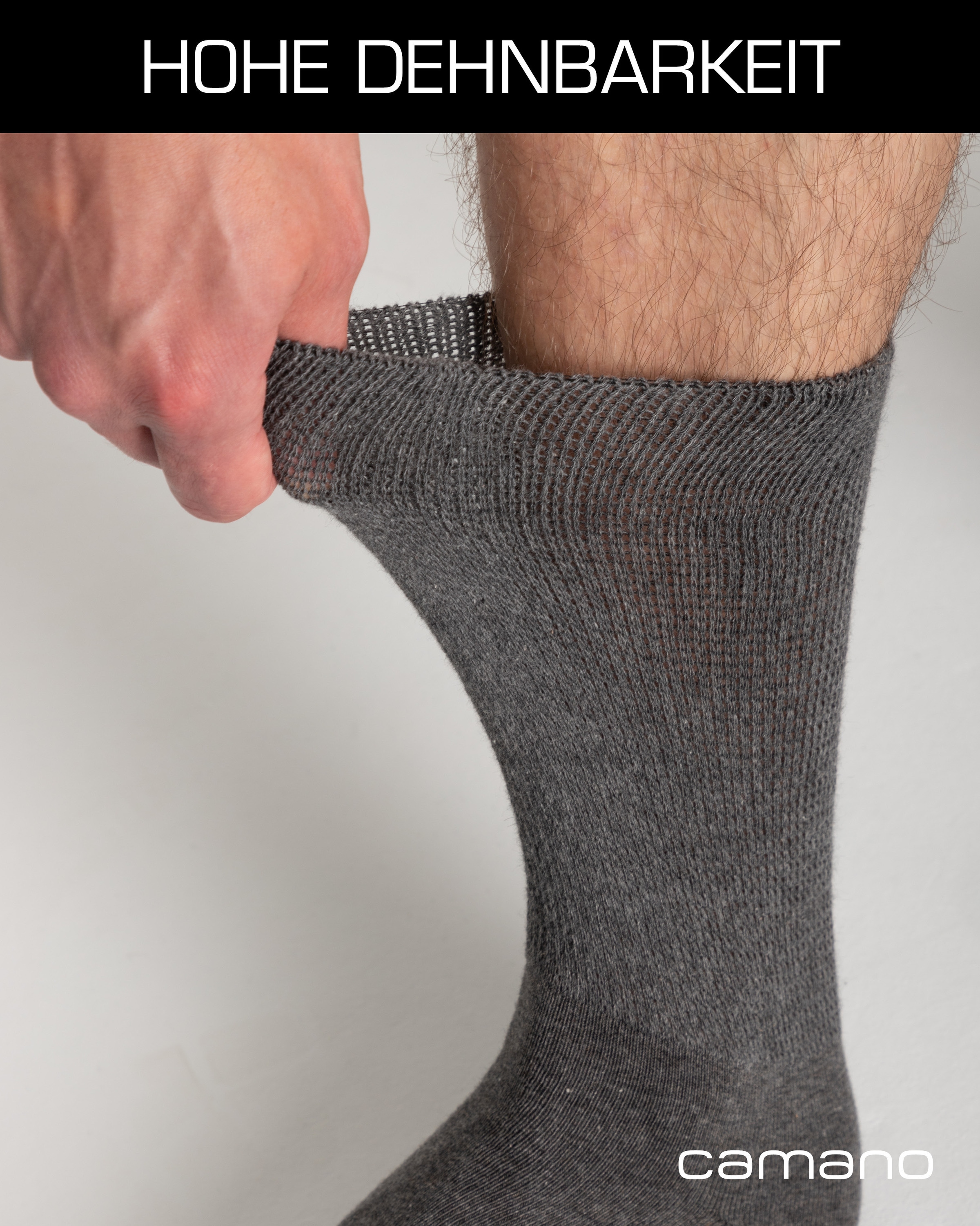 Camano Socken »Diabetikersocken 4er Pack«