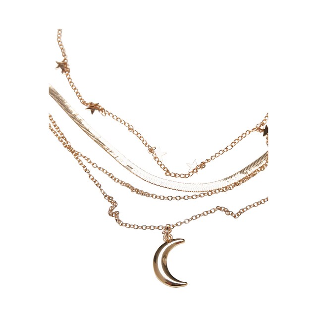 URBAN CLASSICS Schmuckset »Accessoires Stars Layering Necklace«, (1 tlg.) |  BAUR