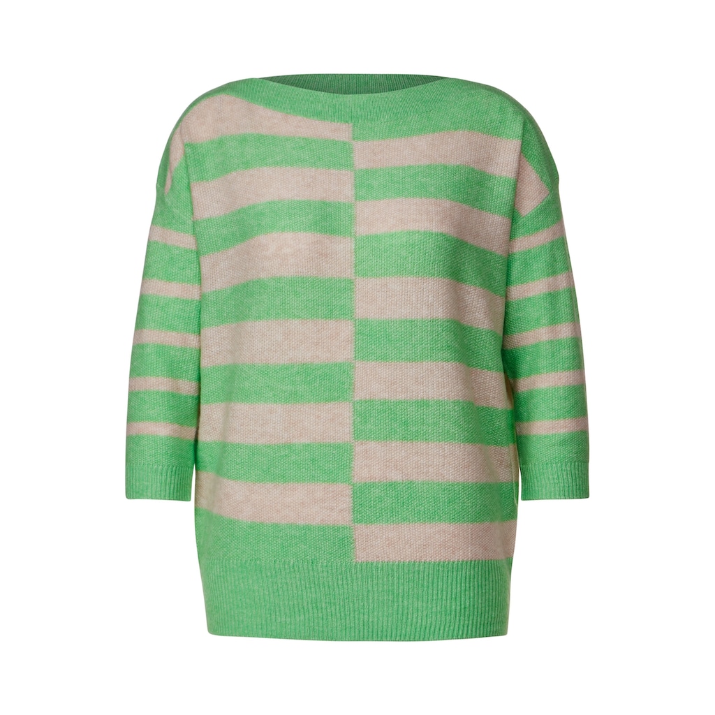 STREET ONE Streifenpullover »Striped U-Boat«