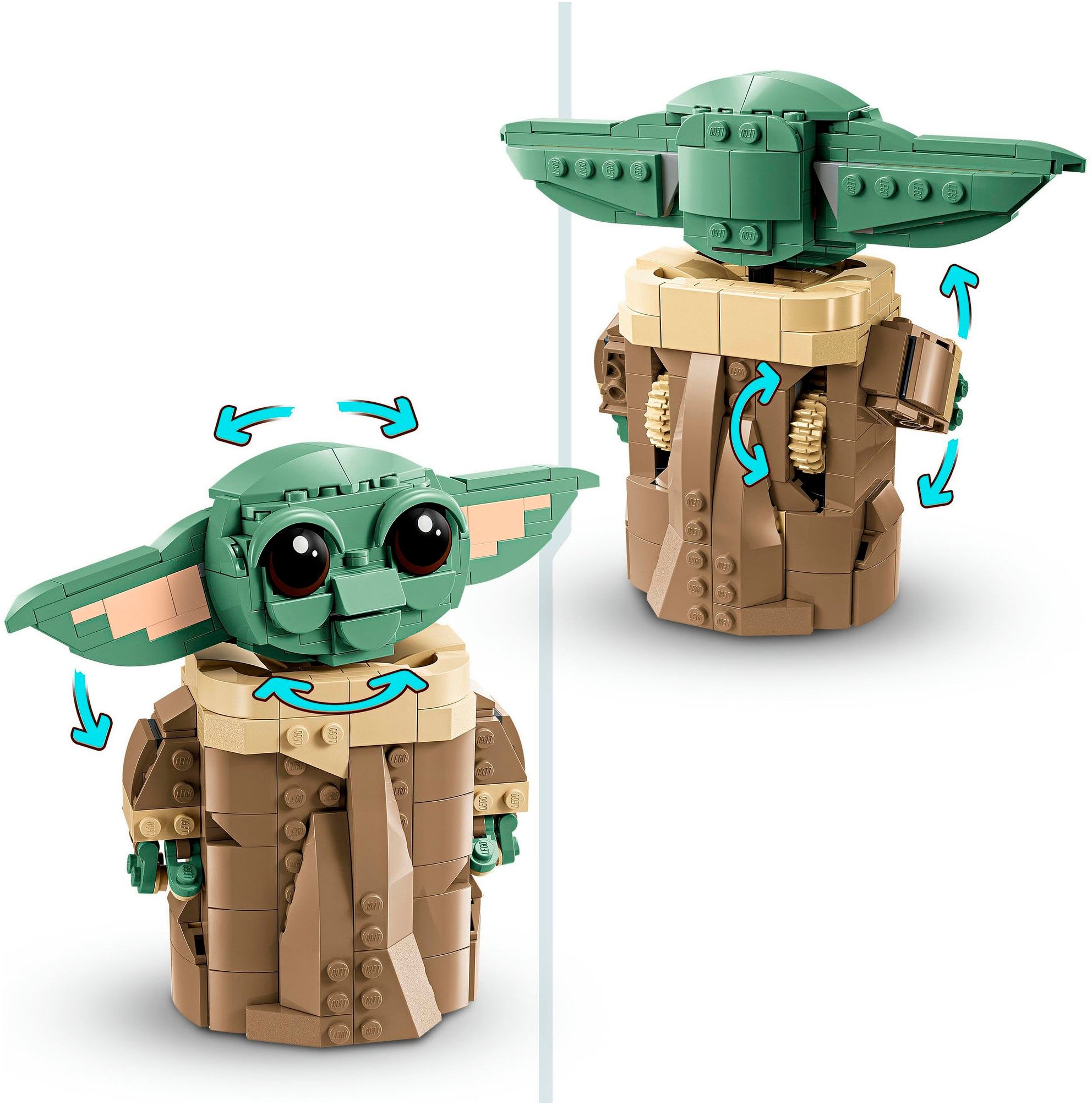 LEGO® Konstruktionsspielsteine »Grogu™ in seiner Repulsorwiege (75403), LEGO Star Wars«, (1048 St.), Made in Europe