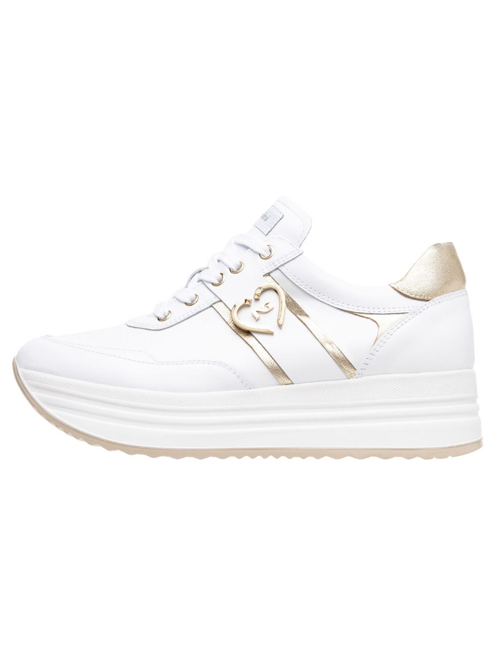 Nero Giardini Plateausneaker "Nero Giardini Sneaker Lederimitat" günstig online kaufen