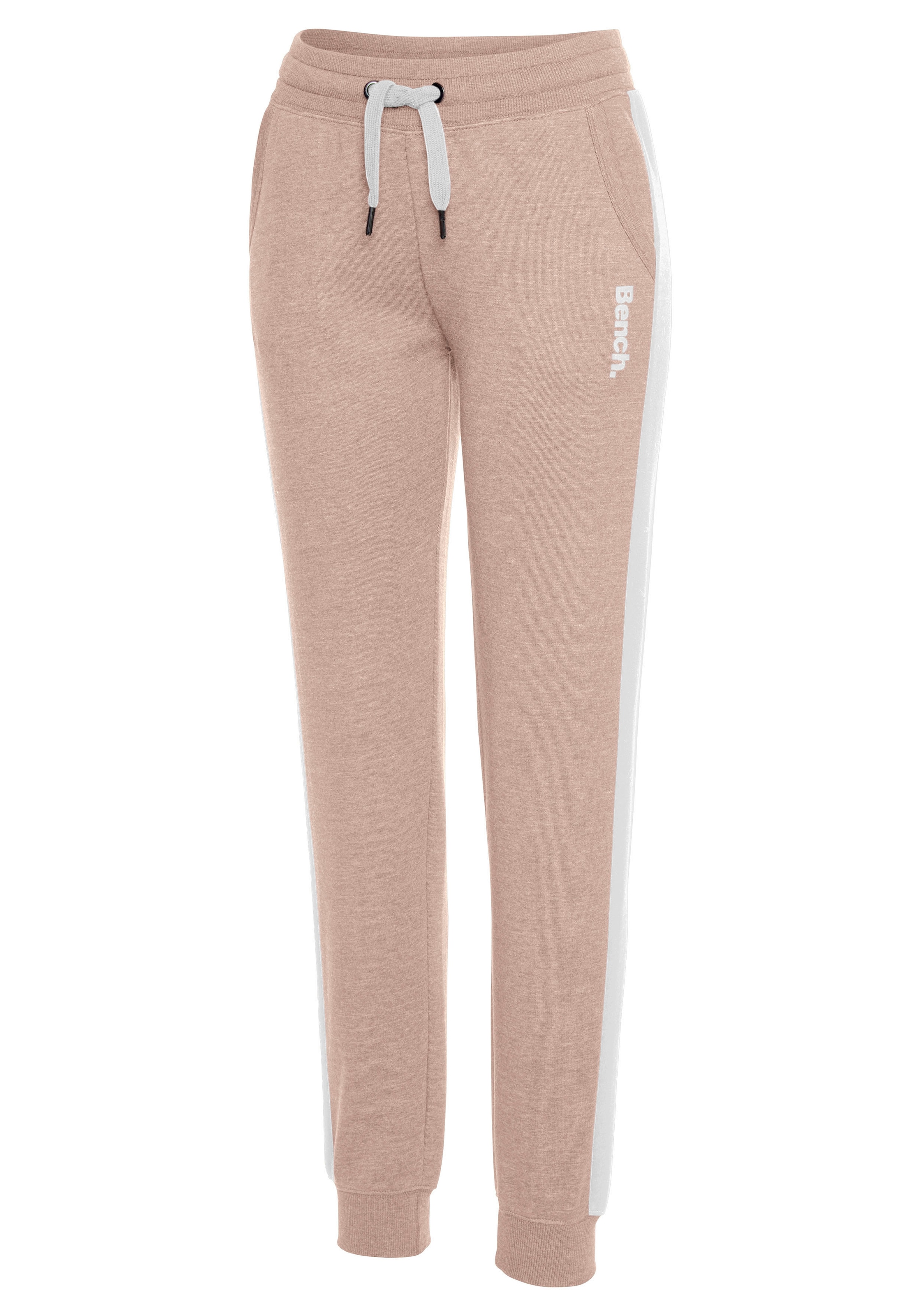 Bench. Loungewear Sweathose, mit Seitenstreifen und schmalem Bein