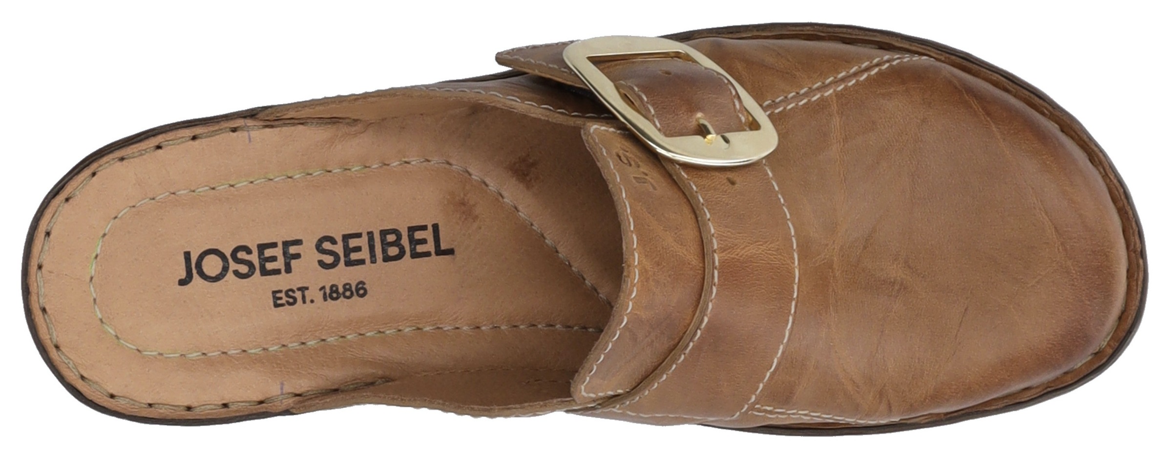 Josef Seibel Clog »LILY 10«, mit Lederband und Zierschnalle