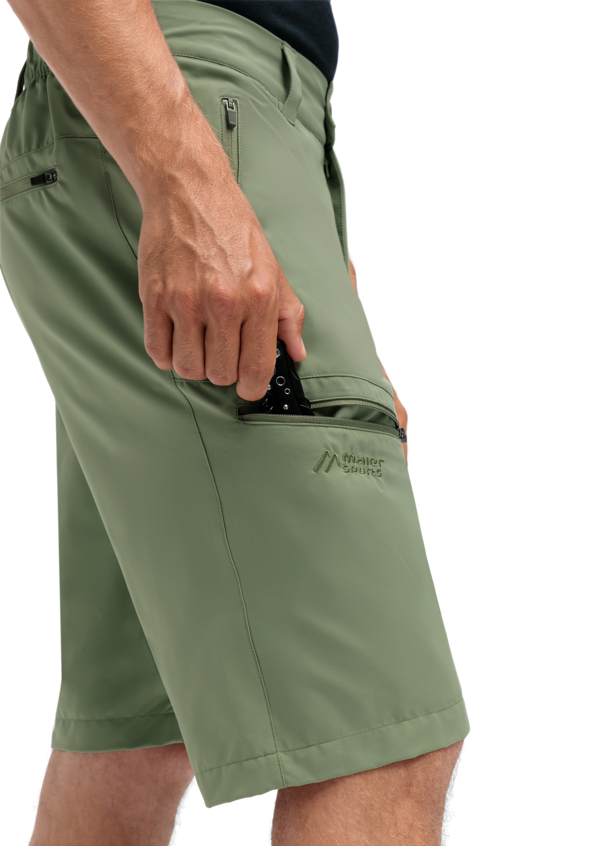 Maier Sports Outdoorhose "Nil Short Loop" Herren Shorts, kurze Wanderhose, günstig online kaufen