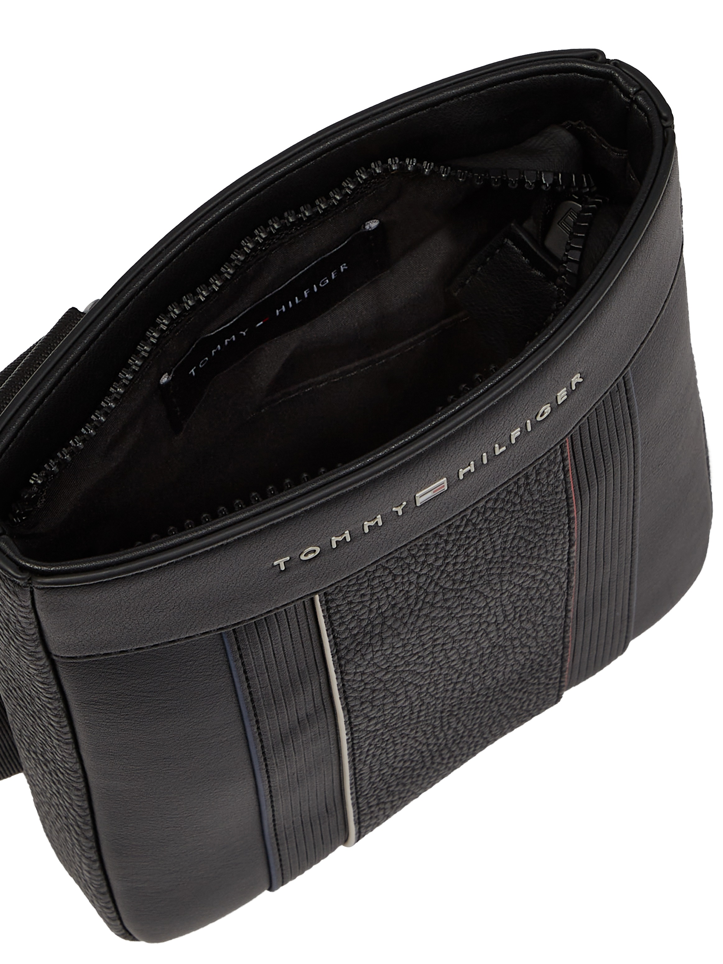 Tommy Hilfiger Umhängetasche »TH FOUNDATION MINI CROSSOVER«, Men Schultertasche, Umhängetasche mit verstellbarem Schulterriemen