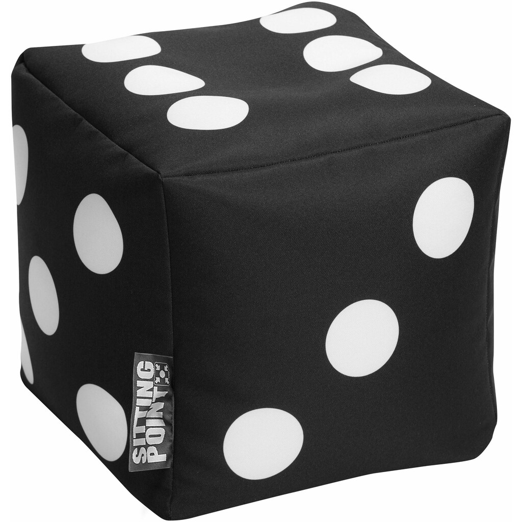 Sitting Point Sitzsack »Cube Spielwürfel«, Digitaldruck