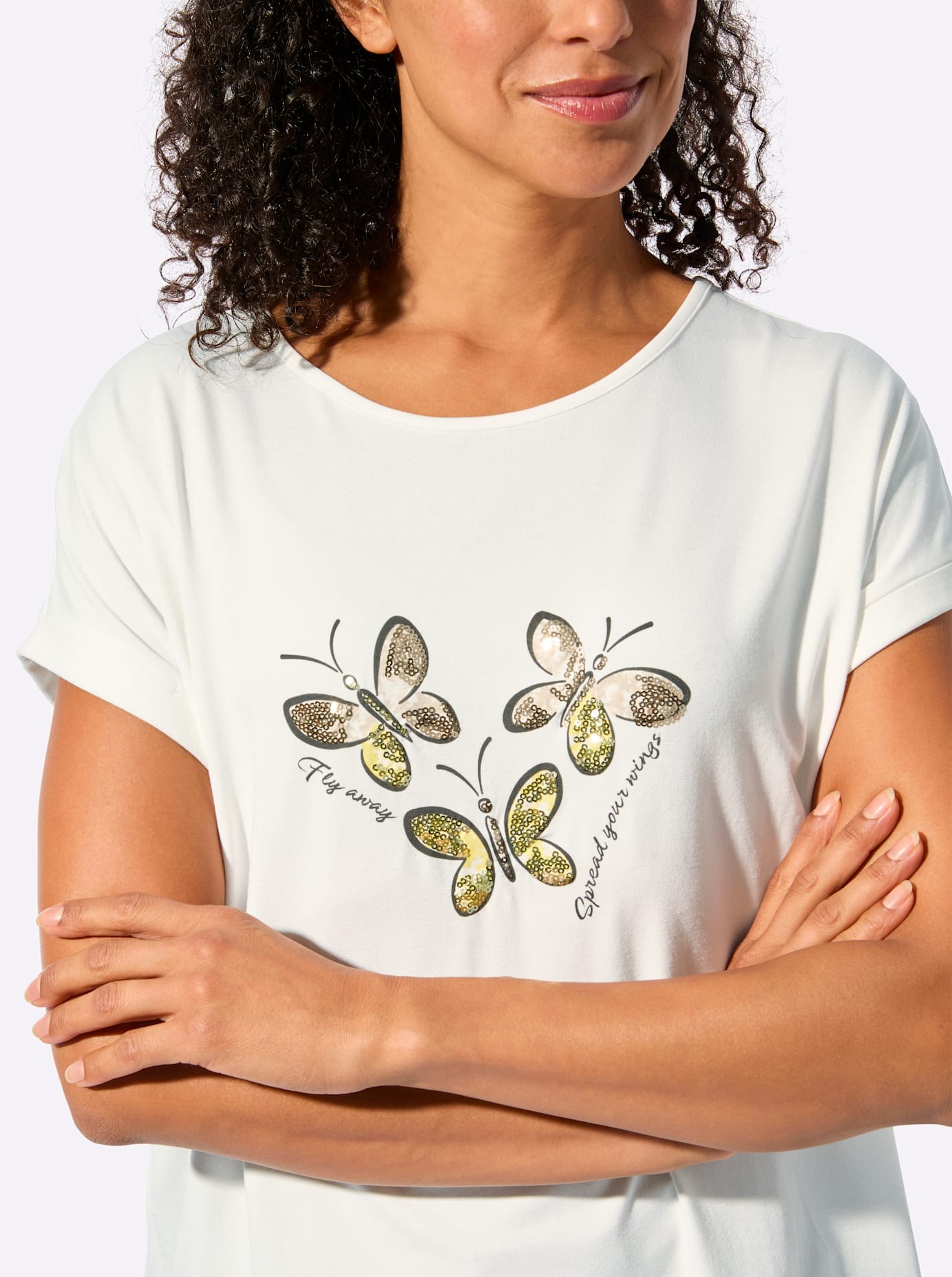 Inspirationen Kurzarmshirt »Shirt« 1 tlg.