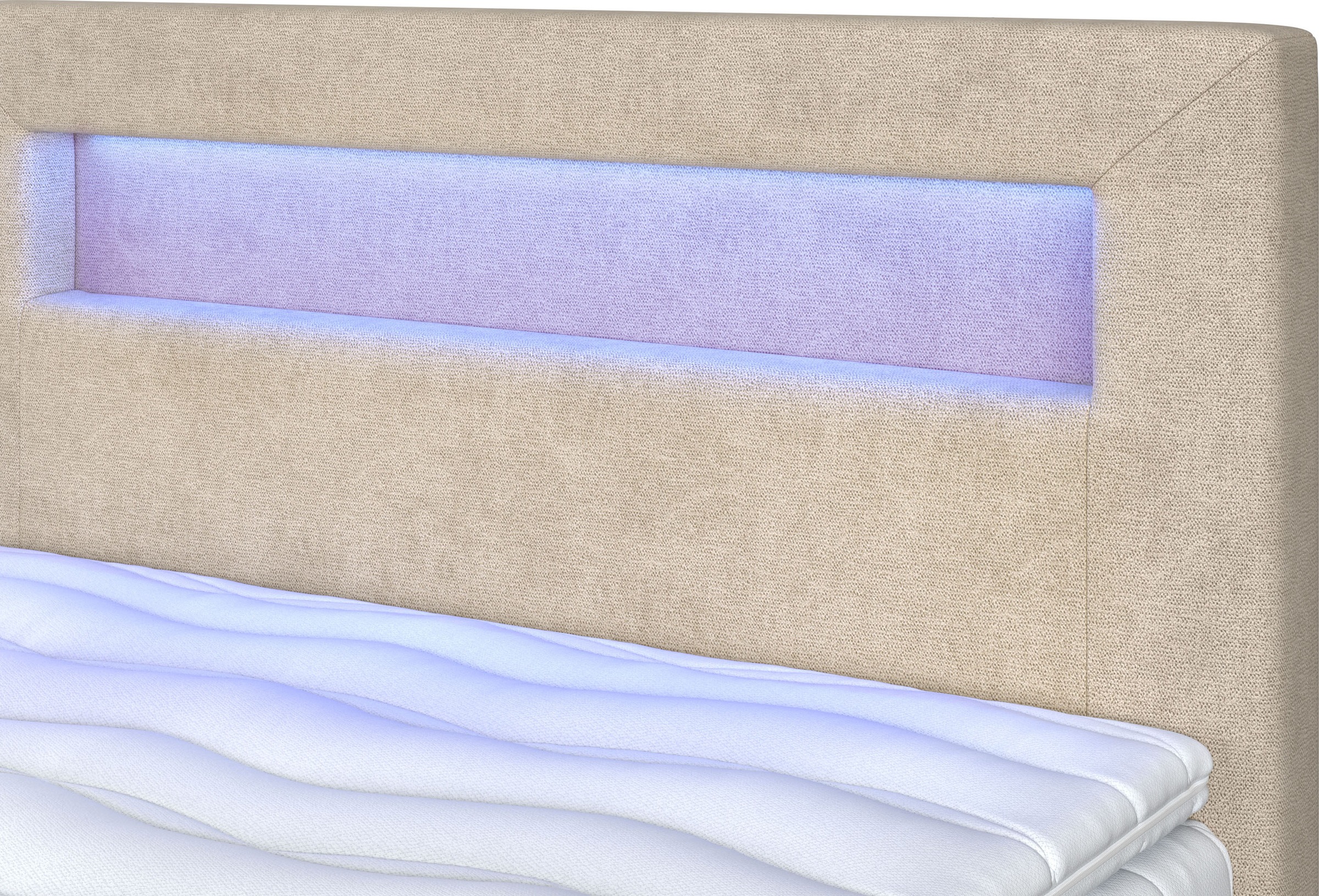 COTTA Boxbett »Kelly«, ausgestattet mit LED-Licht, inkl. Bettkasten
