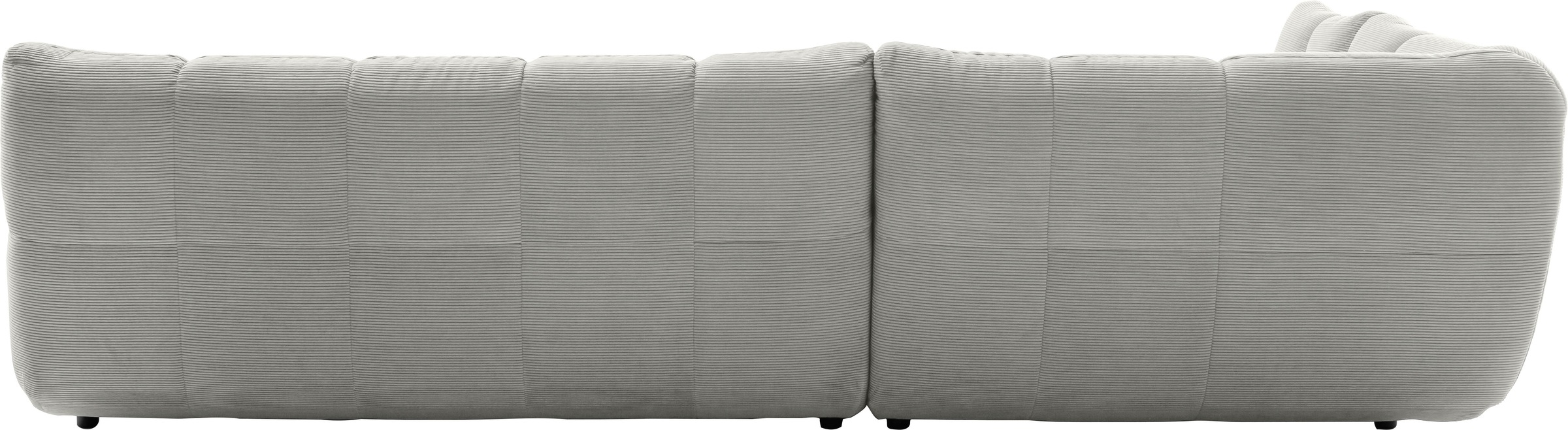 Home affaire Ecksofa "Cozy Bubble, mit klappbarer Armlehne, Breite 324 cm" günstig online kaufen