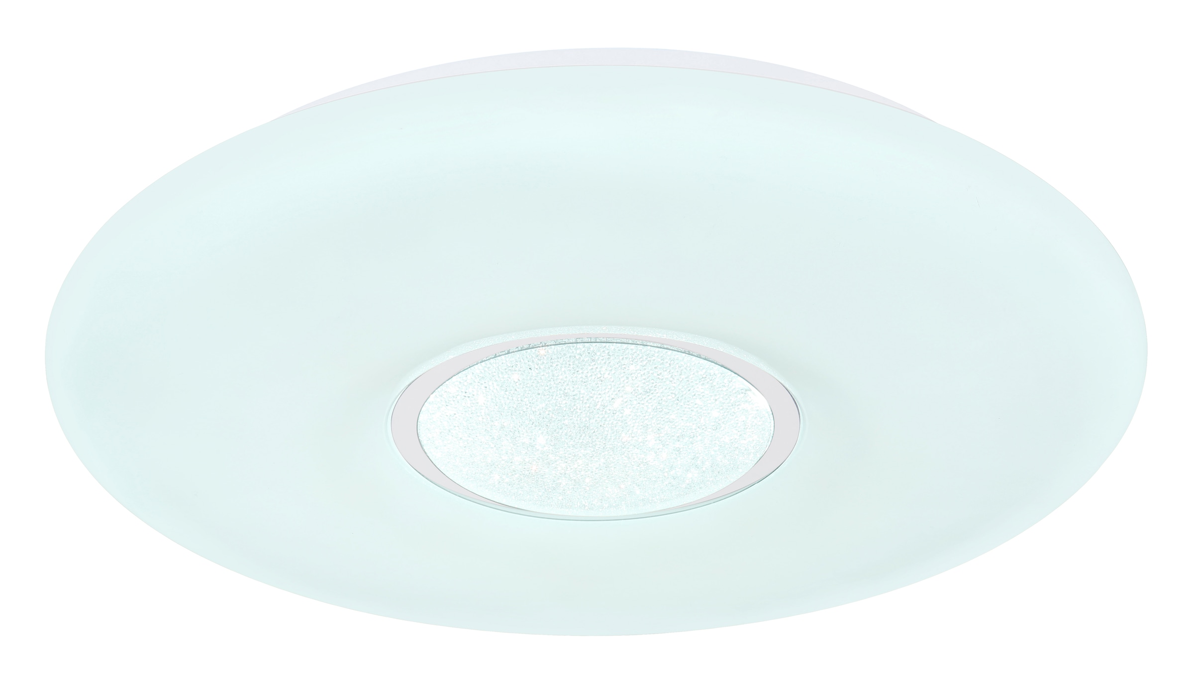 GLOBO LIGHTING LED Deckenleuchte »SULLY«, Leuchtmittel LED-Modul | LED fest integriert, Deckenlampe/rund/Wohnzimmer/Schlafzimmer/elegant/rot-grün-blau