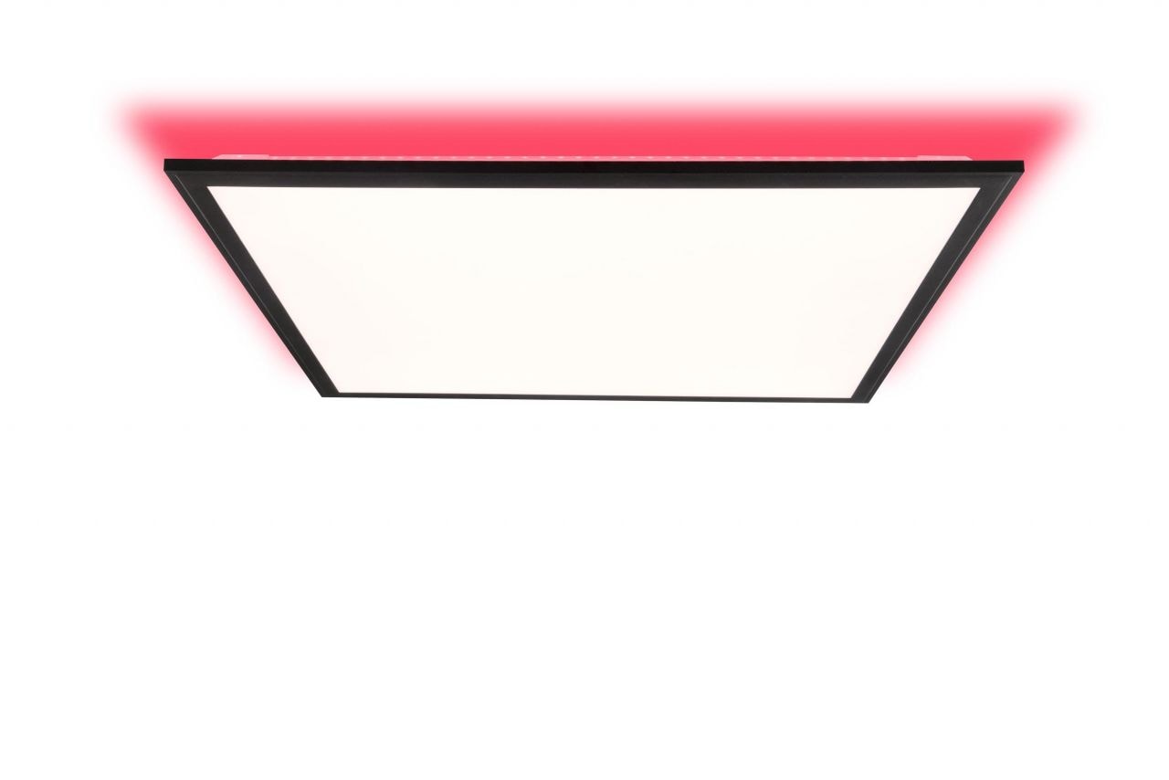 Brilliant LED Panel »Allie«, | 60 cm, flammig-flammig, dimmbar, schwarz 60 1 CCT, Fernbed., 3800 BAUR x RGB-Backlight, bestellen lm