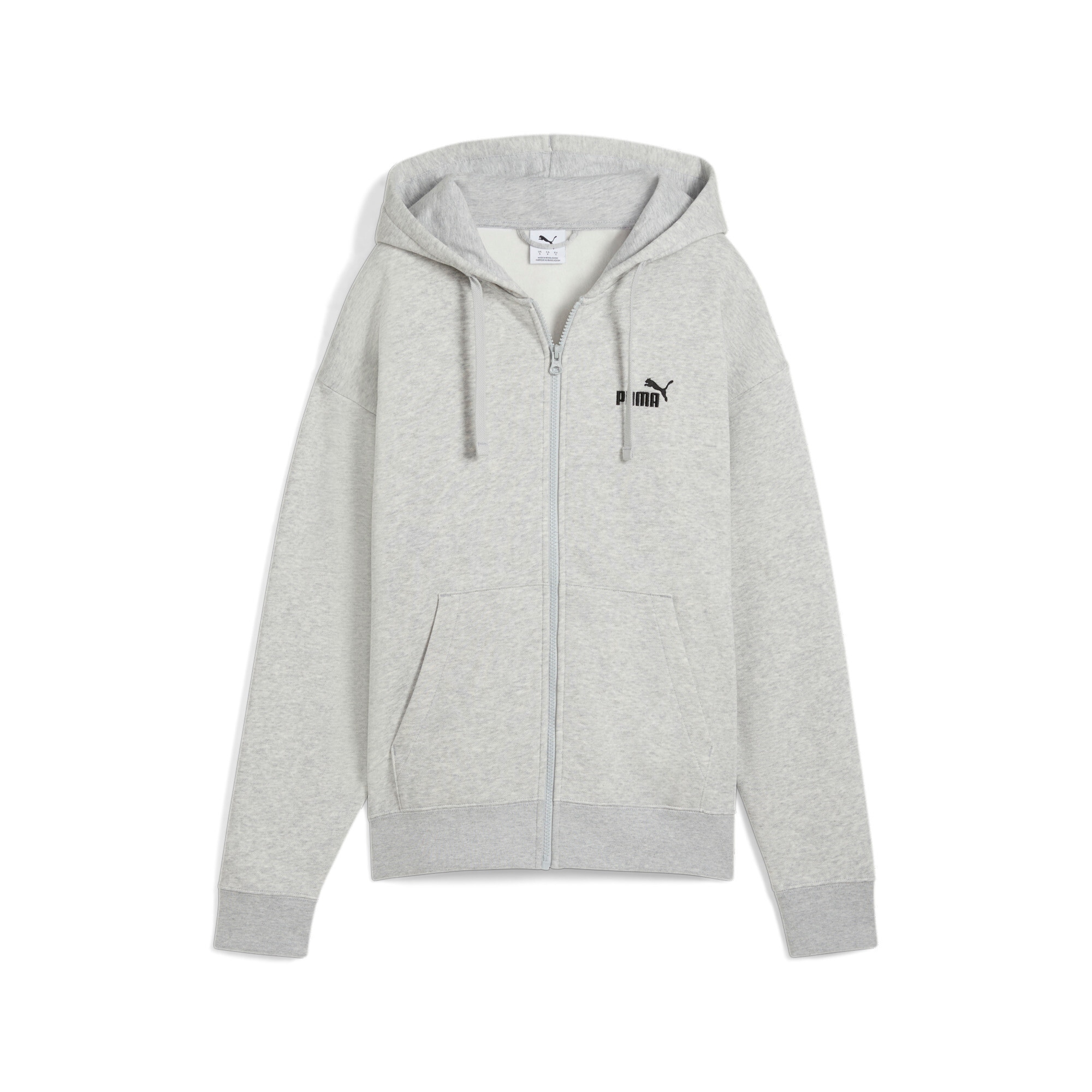 PUMA Kapuzensweatshirt »ESS SMALL NO. 1 LOGO COMFORT FULL-ZIP HOODIE FL«