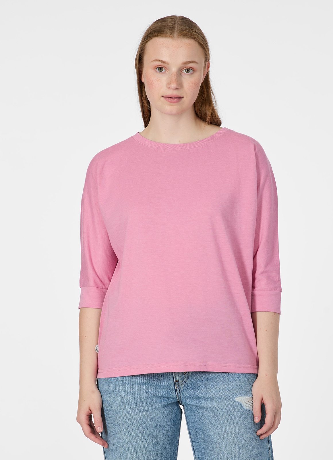 Ragwear 3/4-Arm-Shirt "SHIMONA" Baumwollmix mit 3/4-Ärmeln und softem Finish