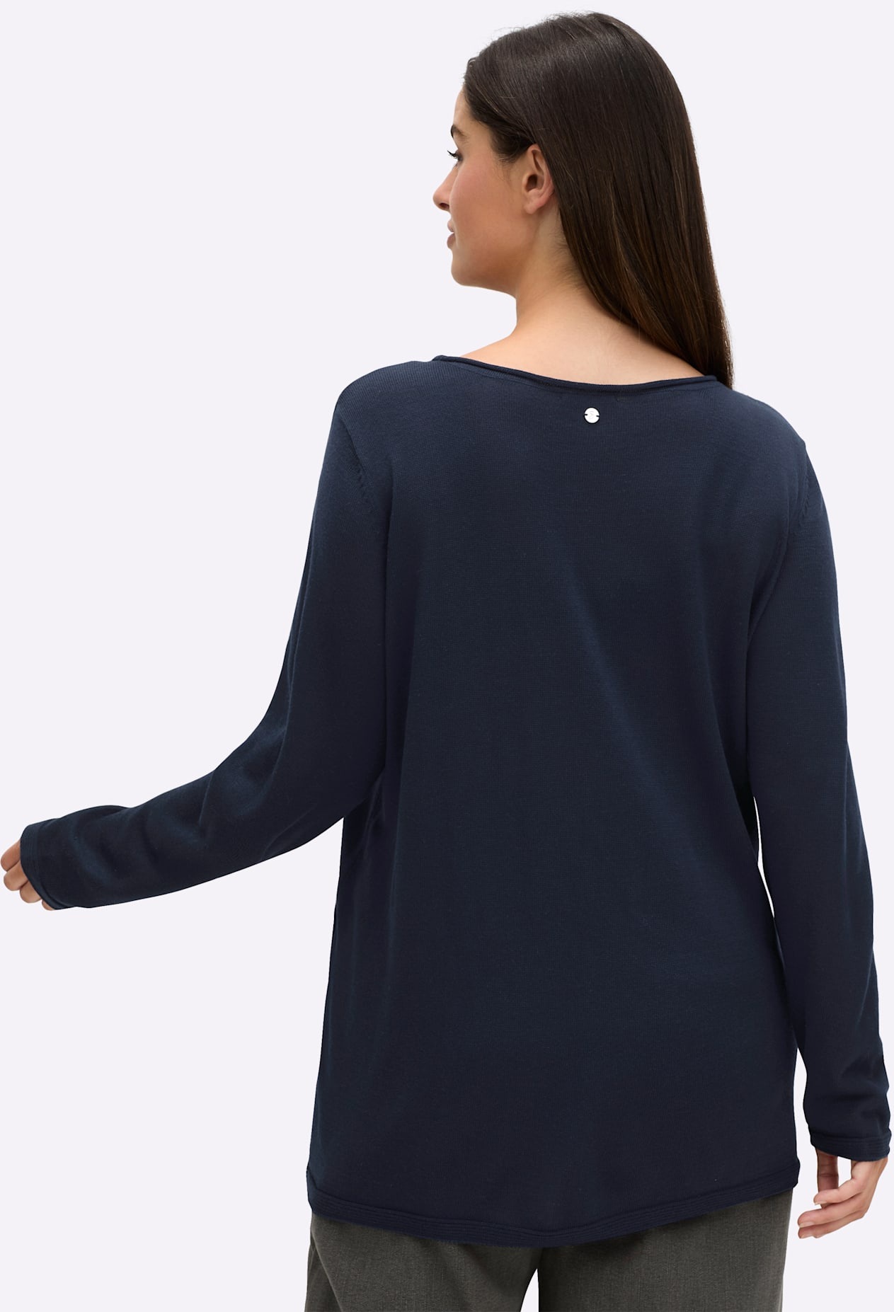 Sheego Rundhalspullover "Rundhalspullover" günstig online kaufen