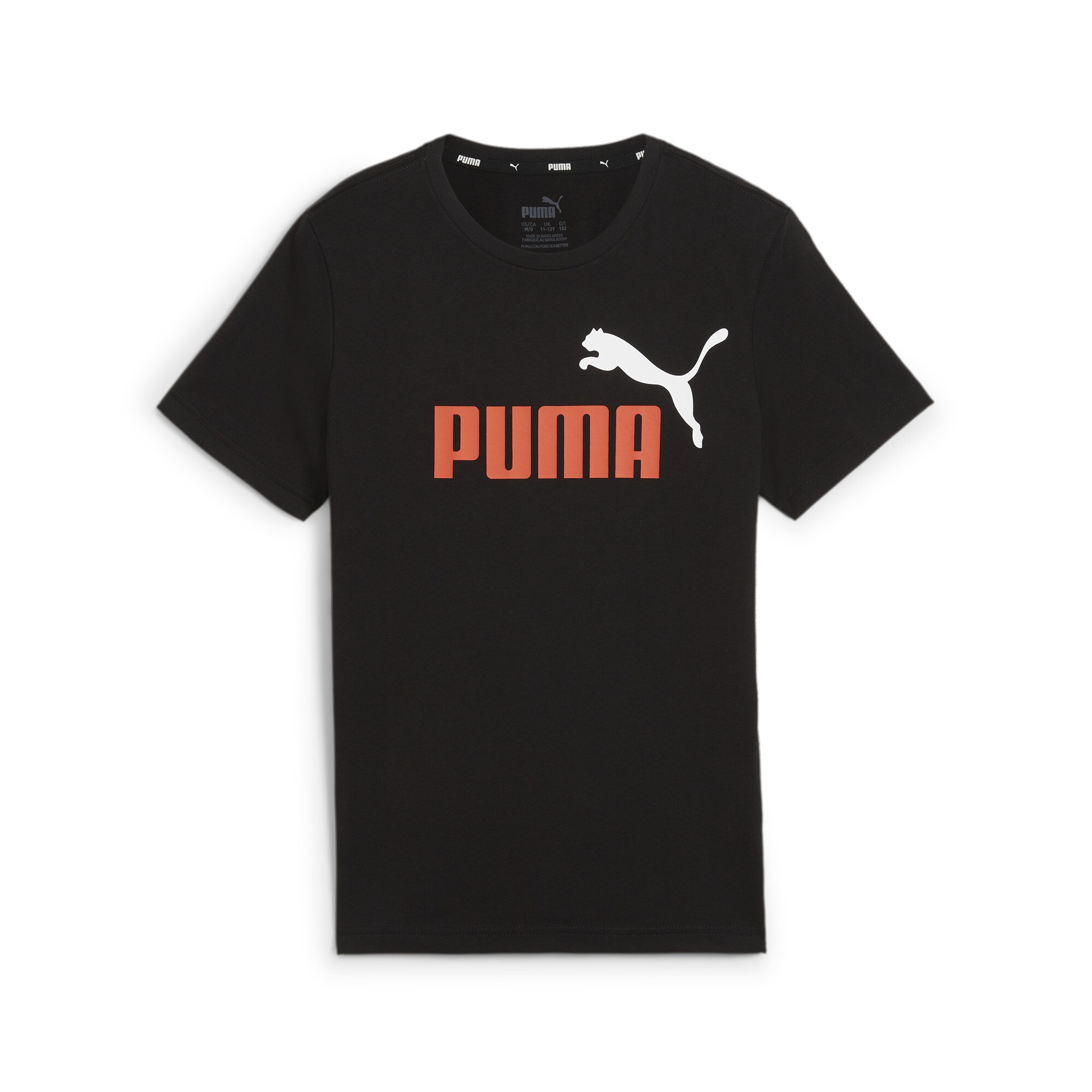 PUMA Trainingsshirt "Essentials+ Two-Tone Logo T-Shirt Jungen"