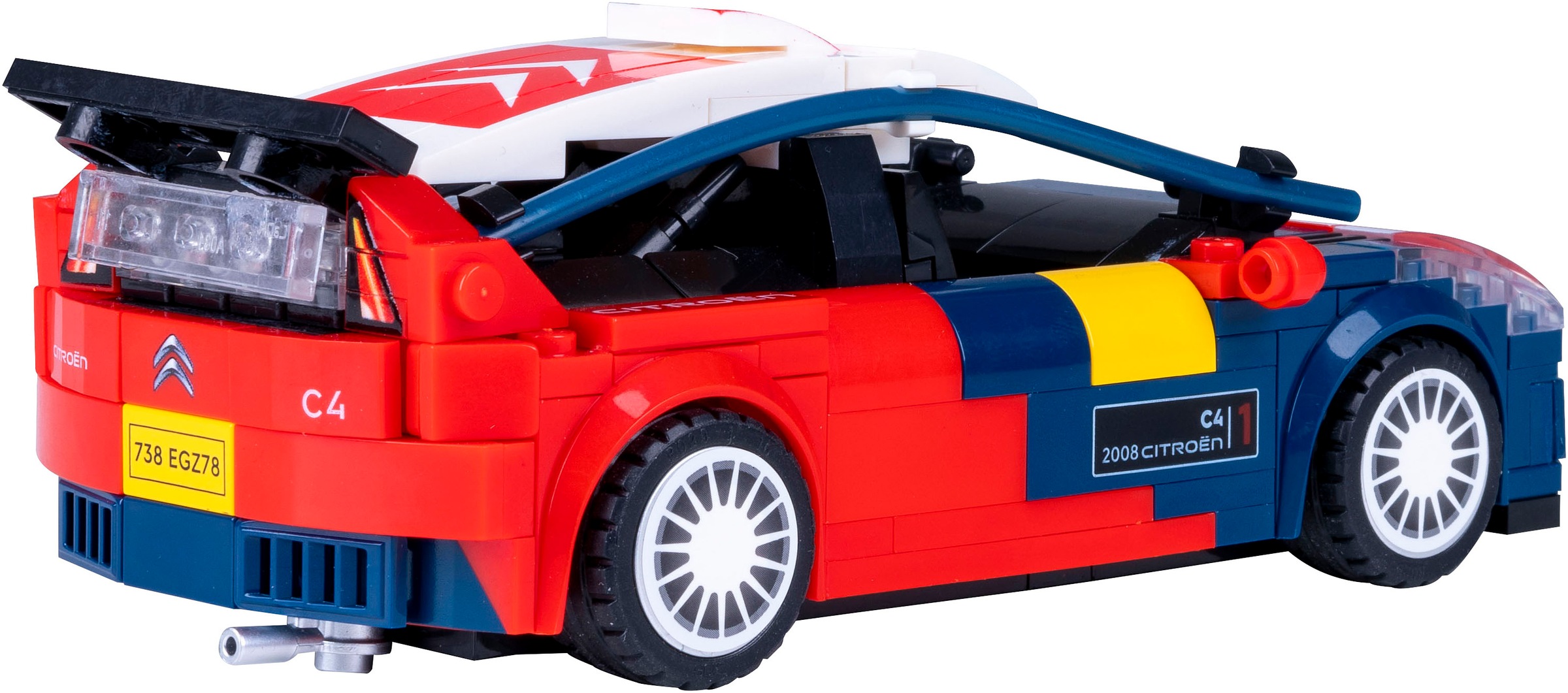 Jamara Konstruktions-Spielset »CaDA, Bricks, 2008 Citroën C4 WRC (402872)«