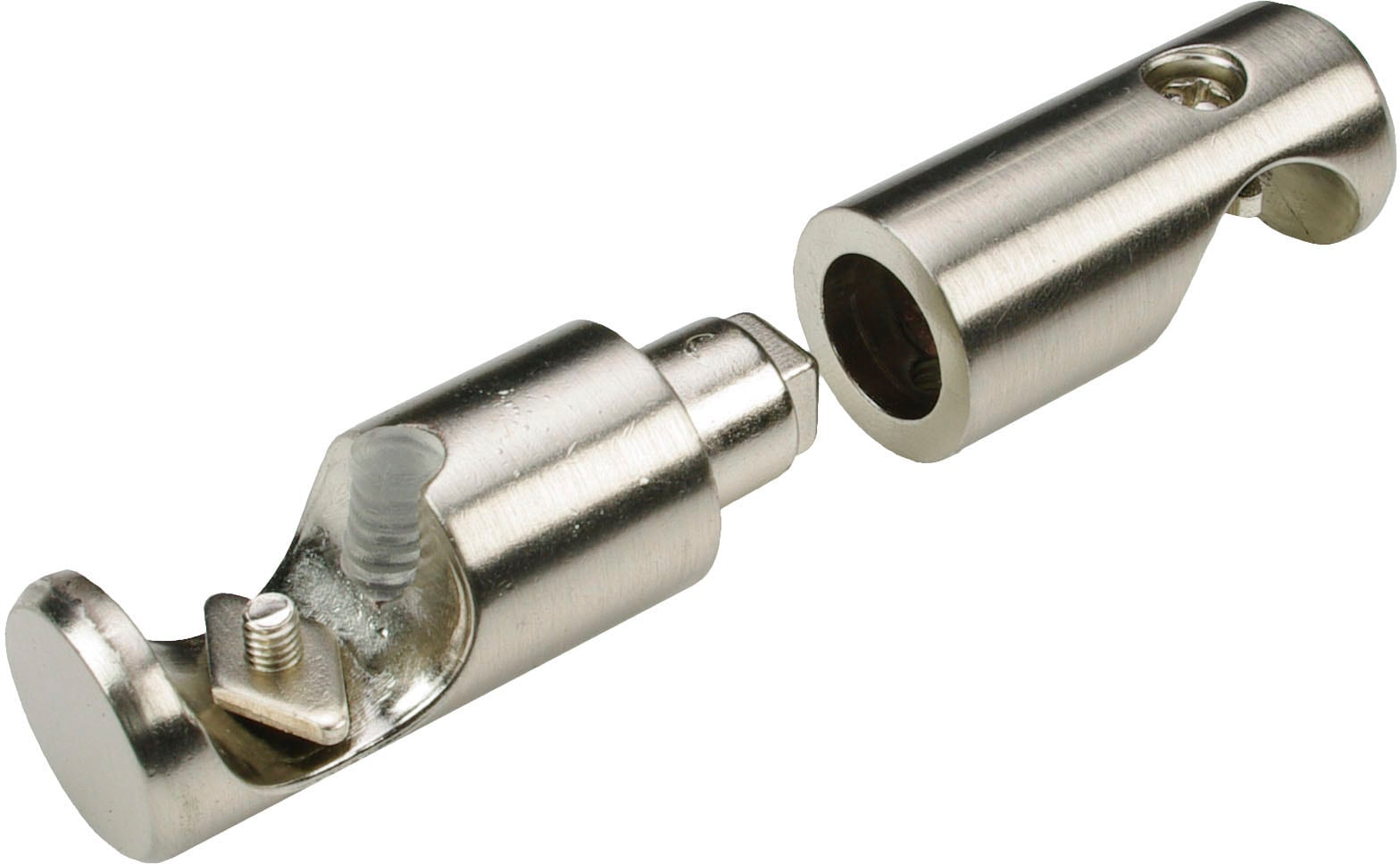 Liedeco Gardinenstangenhalter "Adapter für Deckenträger, Träger 2-läufig "F günstig online kaufen