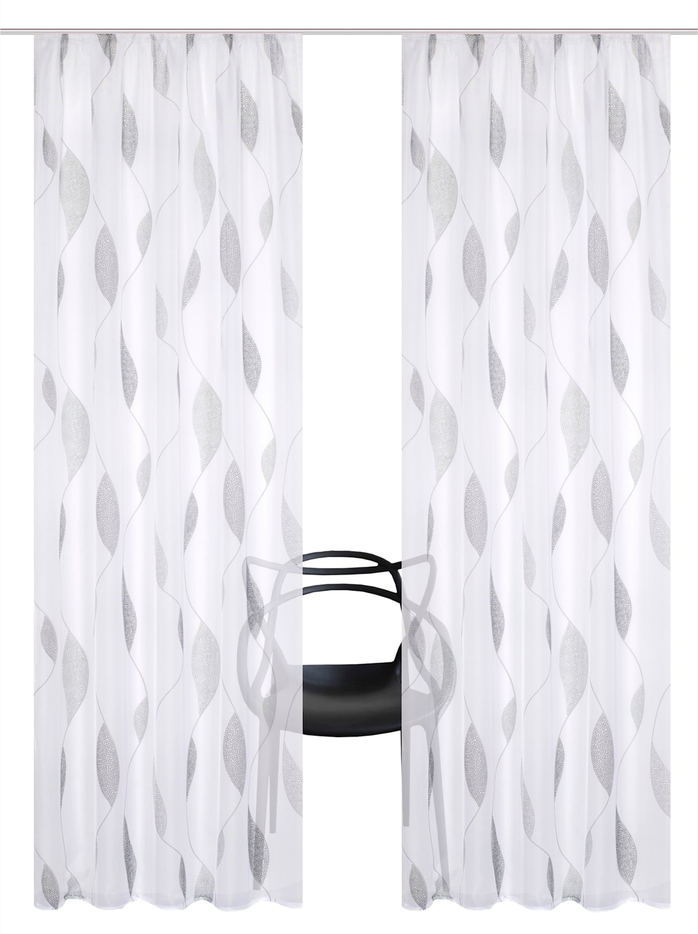 Thumbnail - heine home Gardine Kräuselband 1 Stk. tlg.