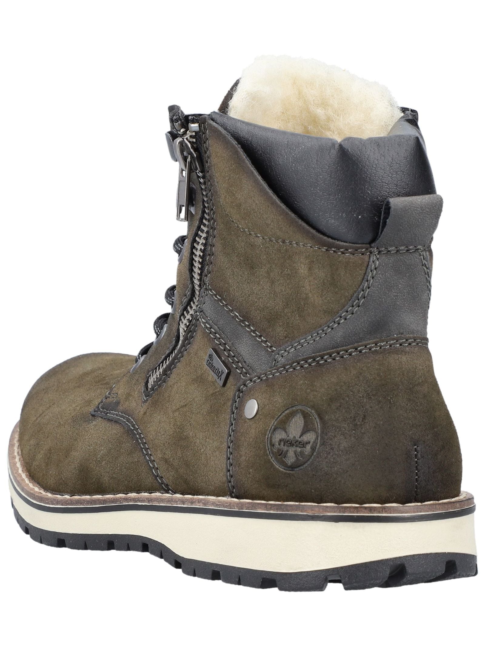 Rieker Schnürstiefelette »Rieker Stiefelette Lederimitat«