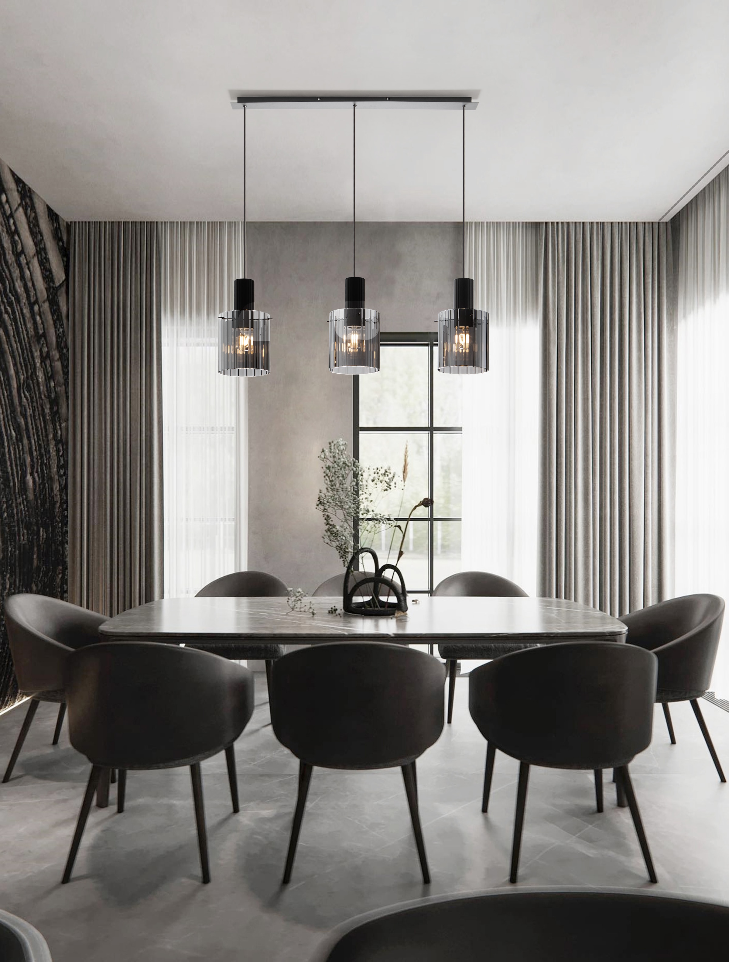 Nova Luce Pendelleuchte »MIRBI«, 4 flammig