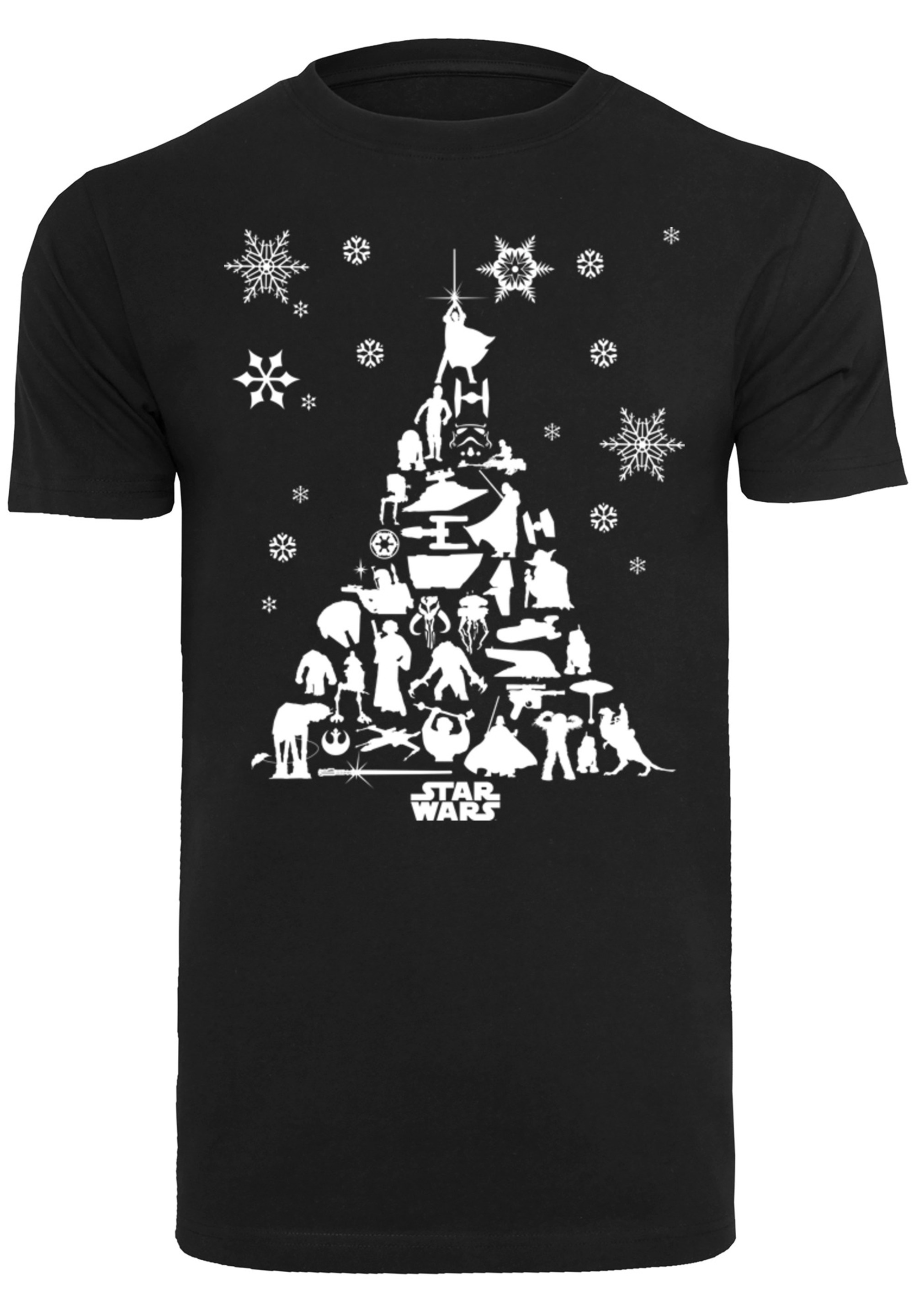 F4NT4STIC T-Shirt "Star Wars Christmas Weihnachtsbaum", Print günstig online kaufen