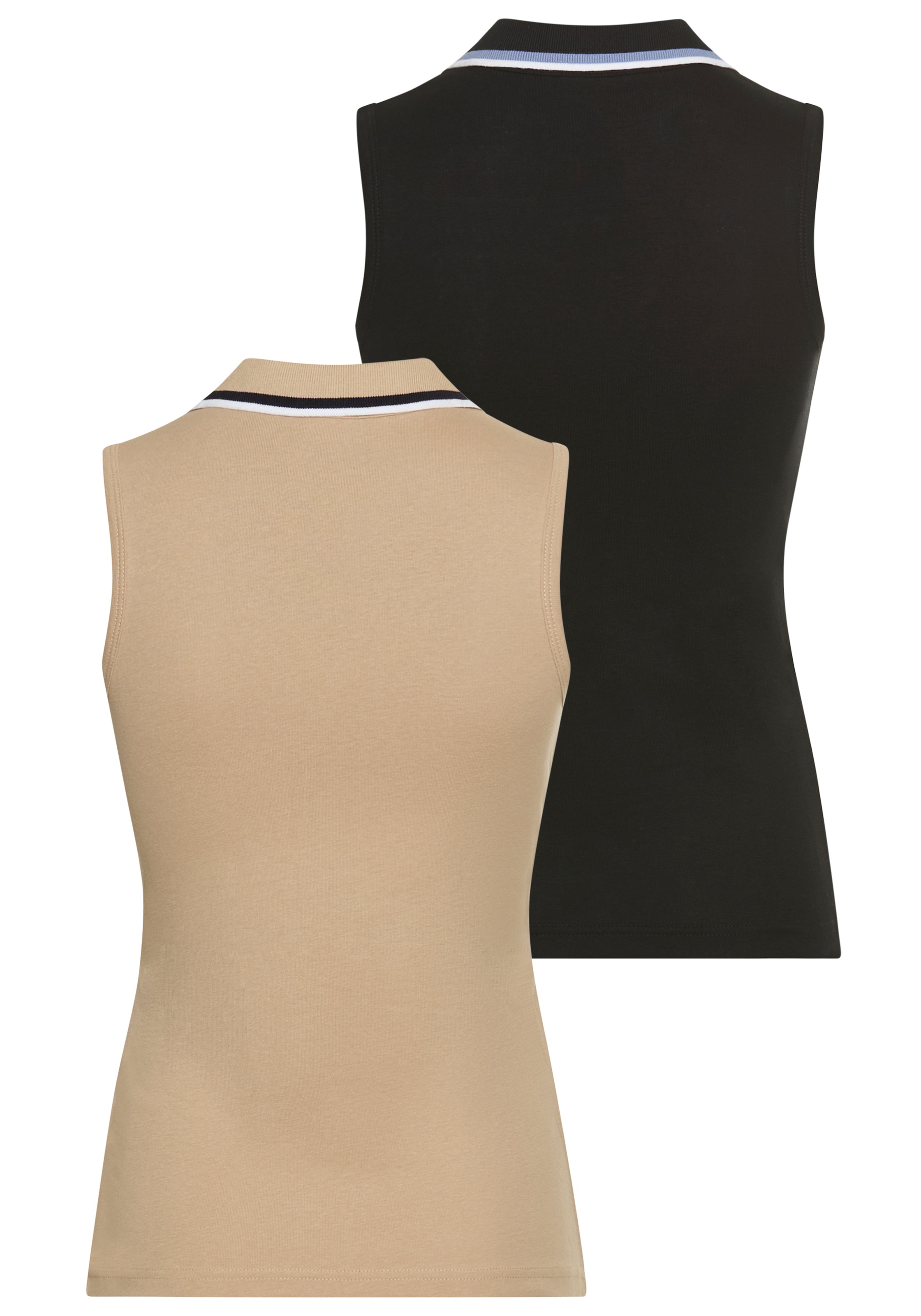 KangaROOS Tanktop, (Packung, 2 tlg.), Tape mit Logobranding seitlich - NEUE KOLLEKTION
