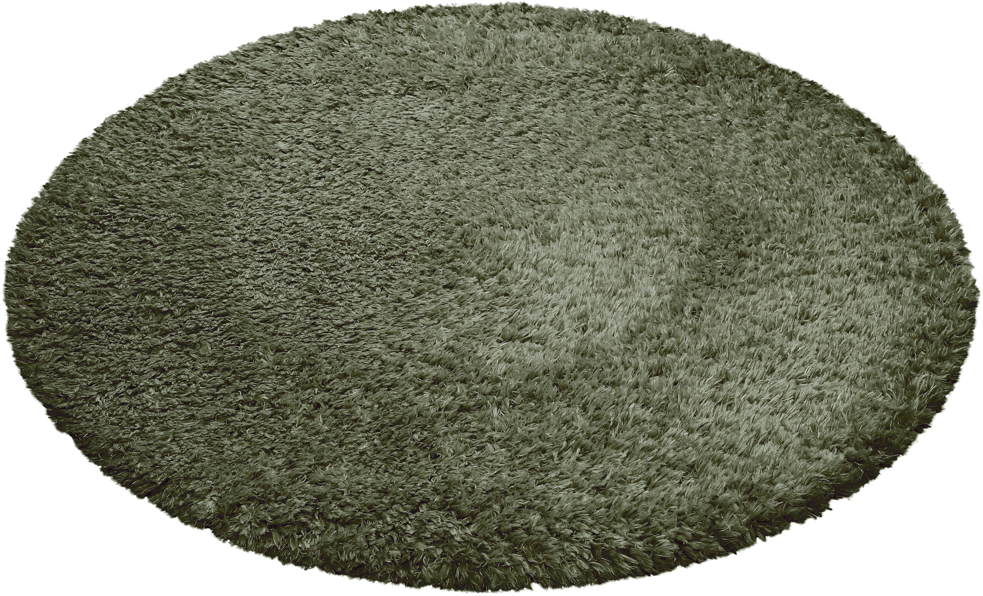 Esprit Hochflor-Teppich "YOGI ESP-096" rund 50 mm Höhe flauschiger weicher Flor, Wohnzimmer, Schlafzimmer