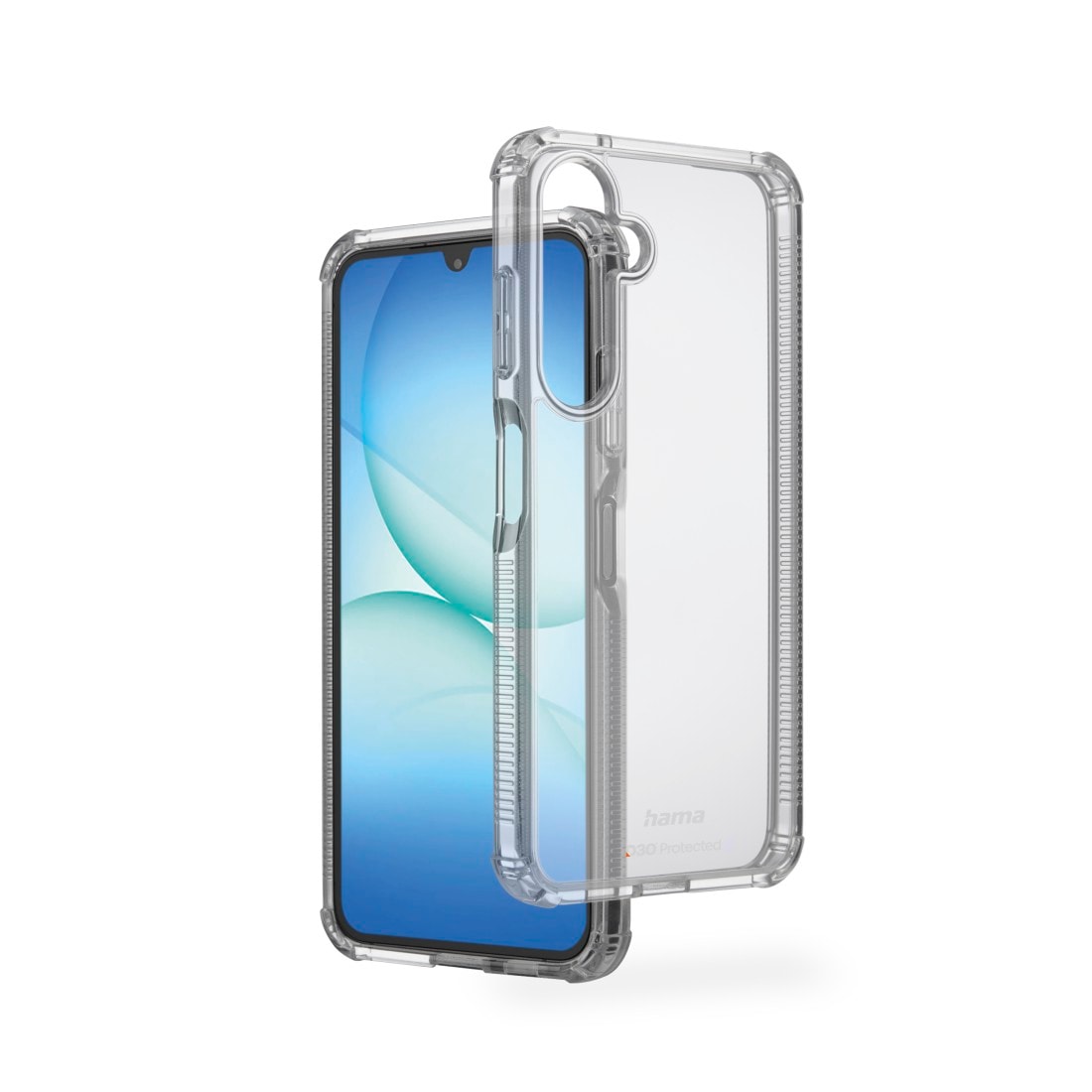 Hama Smartphone-Hülle »Handyhülle für Samsung Galaxy A17 durchsichtig, stoßfest, sturzsicher« Samsung Galaxy A17