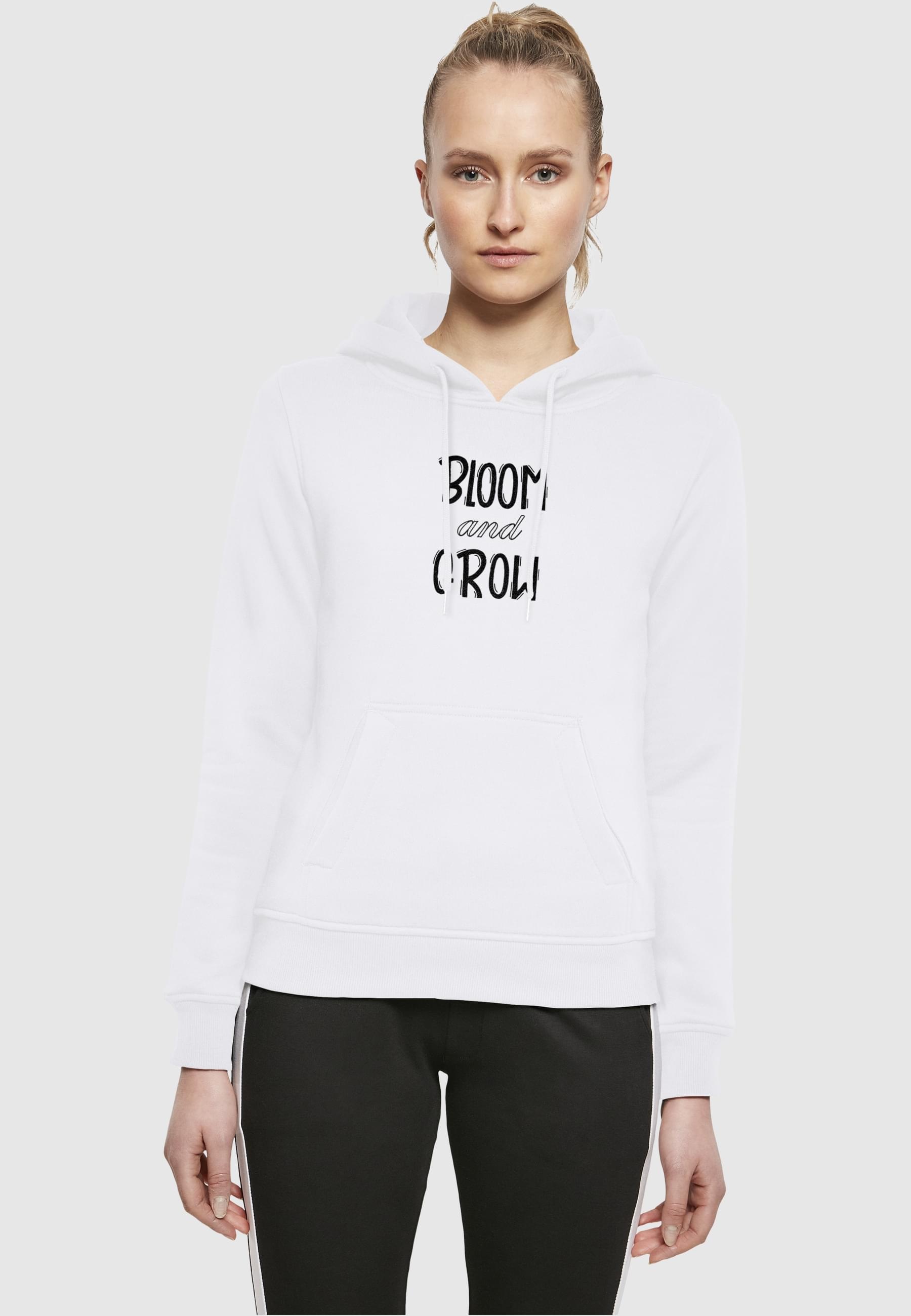 Merchcode Kapuzenpullover »Merchcode Damen Ladies Spring - Bloom and grow Heavy Hoody«, (1 tlg.)