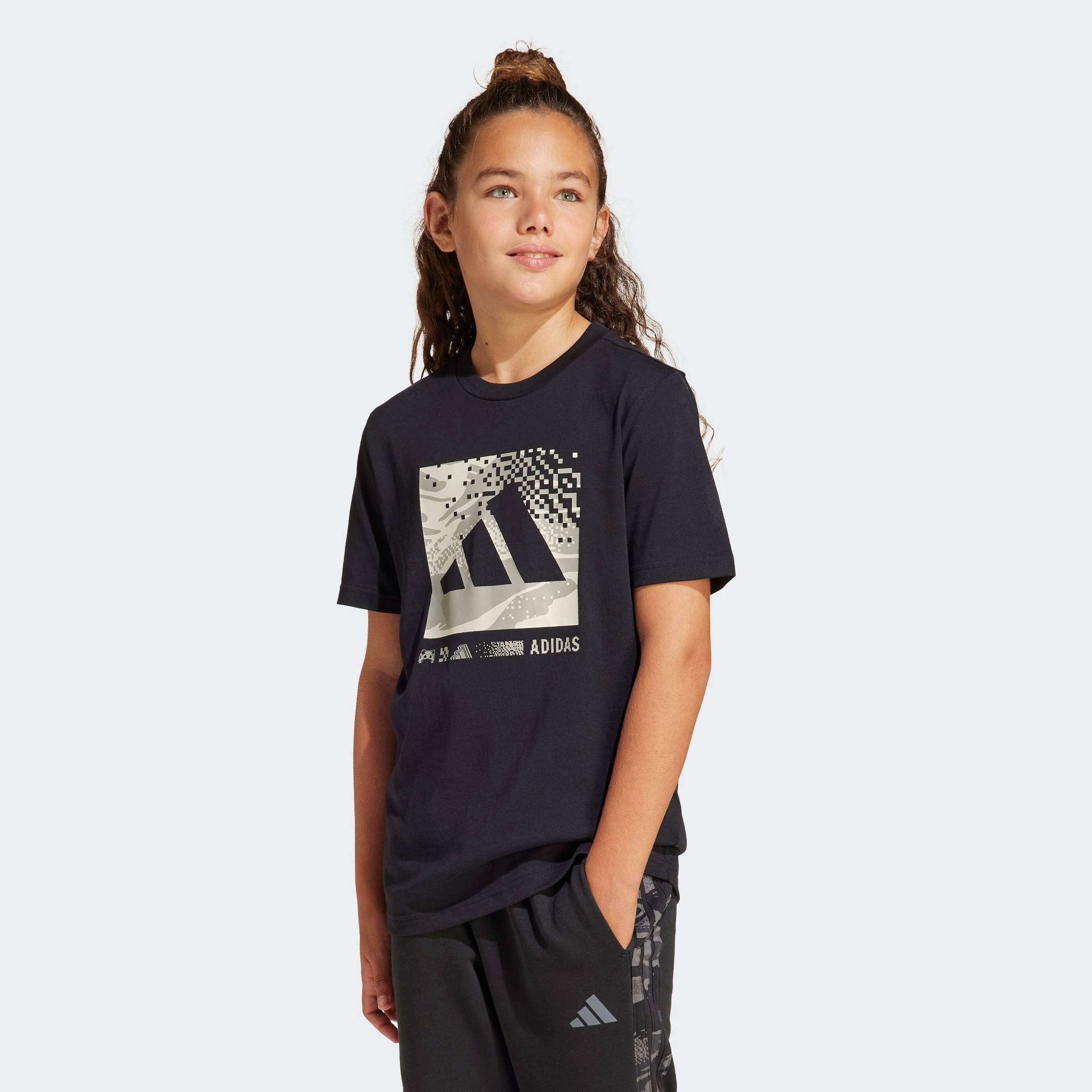 adidas Sportswear T-Shirt »J CAMO LOGO TEE«