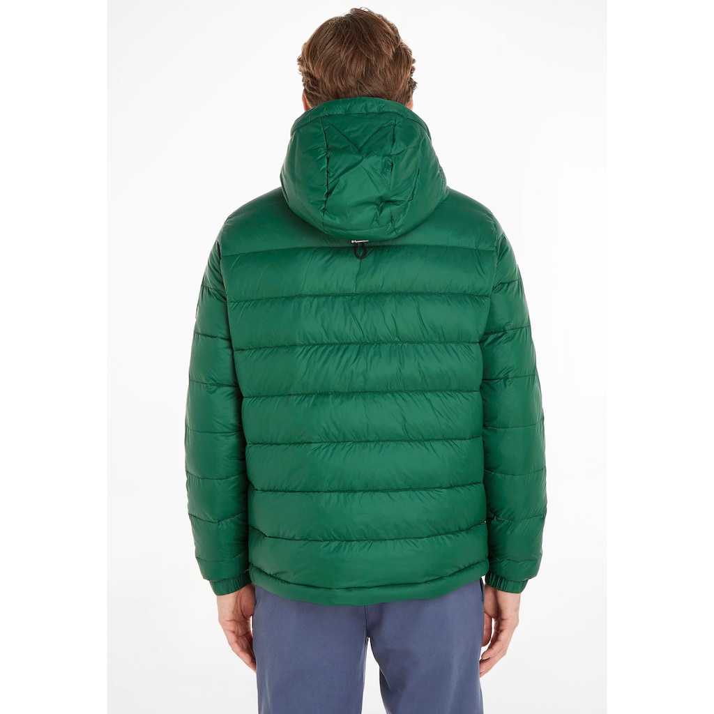 Tommy Hilfiger Steppjacke »QUILTED HOODED JACKET«, mit Kapuze