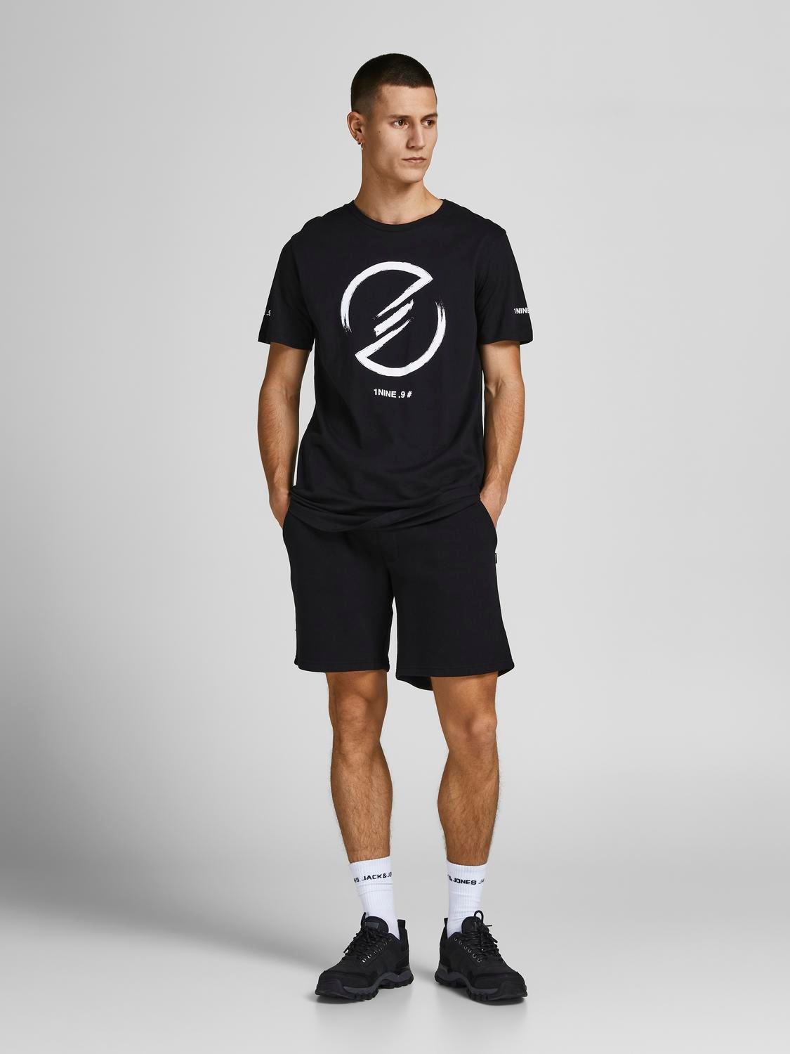 Jack & Jones Sweatshorts »JPSTGORDON BRADLEY SWEAT SHORTS MID«, mit elastischem Bund