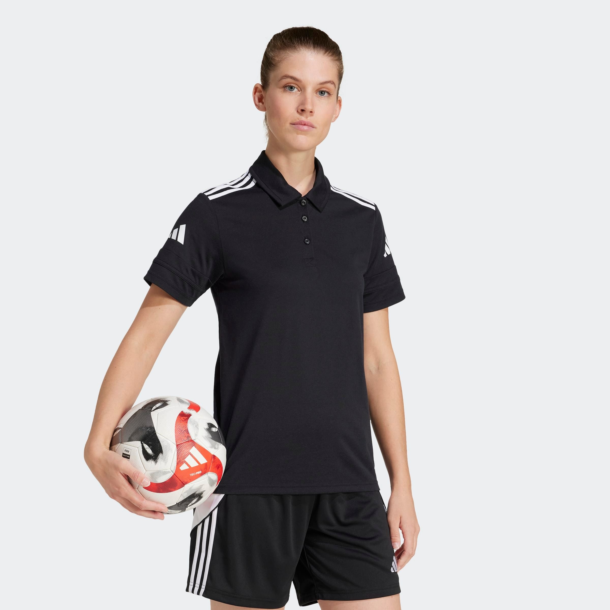 adidas Performance Poloshirt "SQ25 C POLO W" sportlicher Stil, mit Druckkno günstig online kaufen