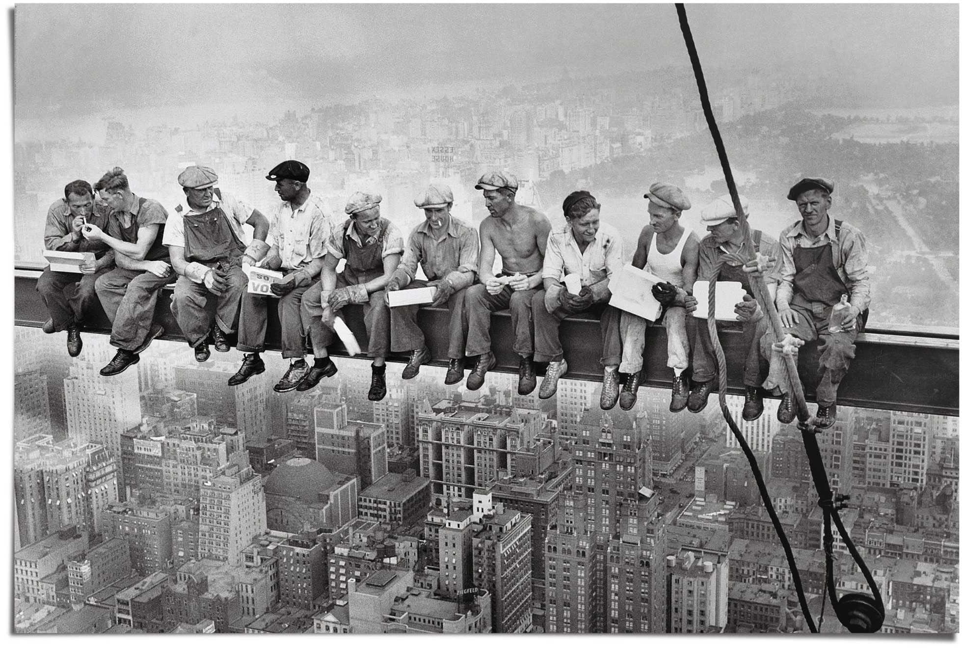 Reinders! Poster »Manhattan Stahlarbeiter« (1 St...