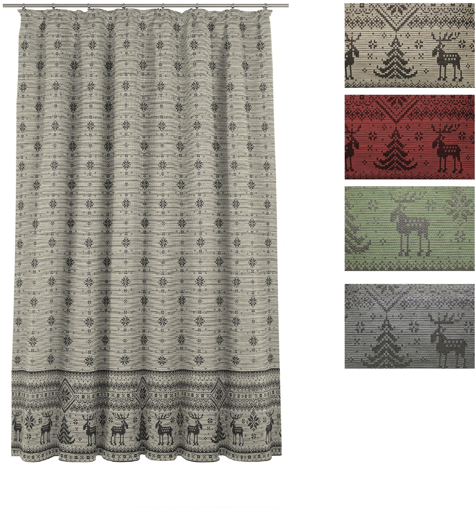 Thumbnail - Wirth Vorhang "Romo" Kräuselband 1 Stk. tlg.