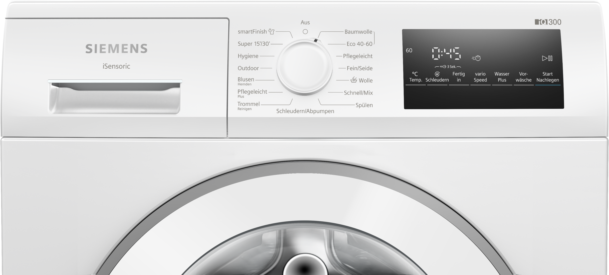 SIEMENS Waschmaschine iQ300 »WM14N22A« 9 kg 1400 U/min