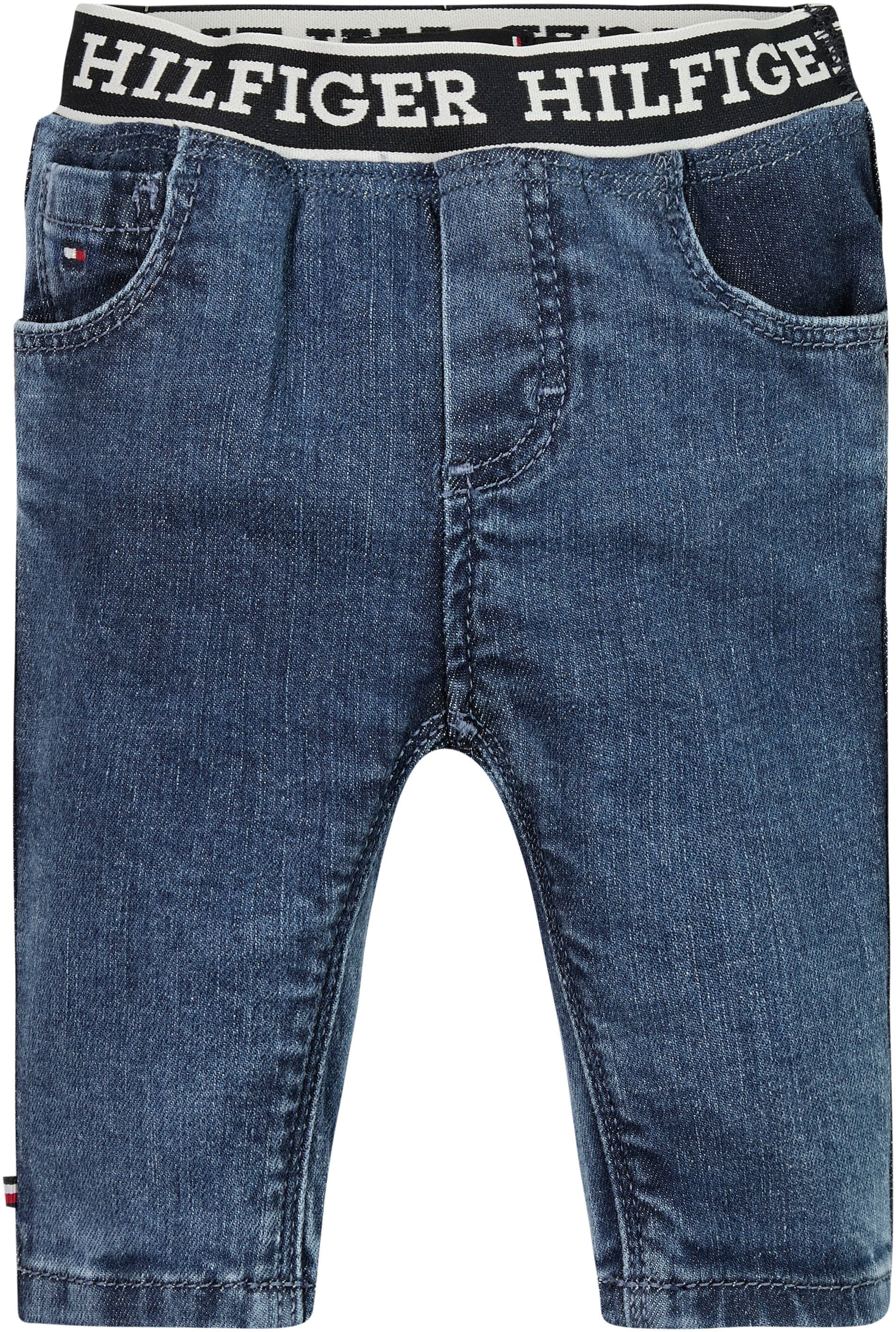 Tommy Hilfiger Bequeme Jeans Markenlogo MONOTYPE | BAUR DENIM »BABY mit PANTS«