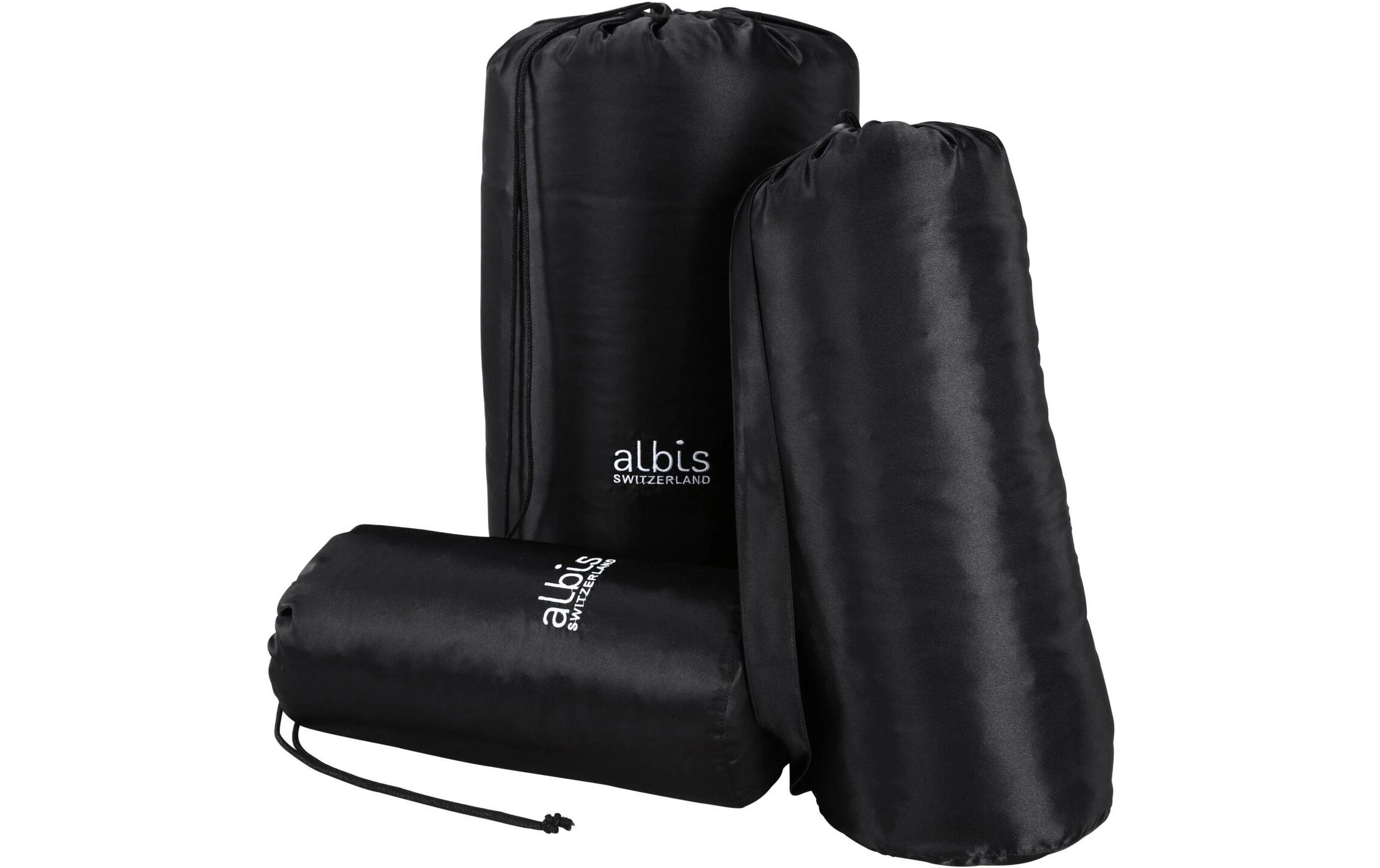 Albis Switzerland Daunenbettdecke »Viaggio Comfort 160 x 210 cm + 50 x 70 cm« 4 Stk. tlg.